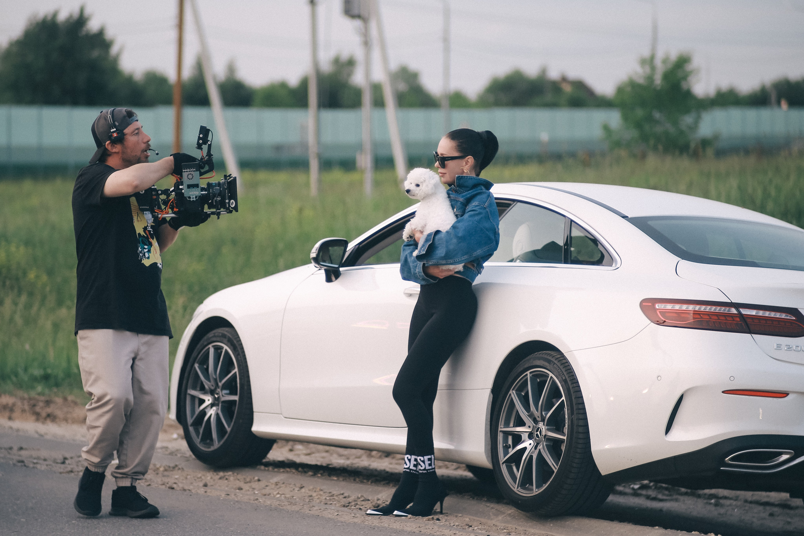 Съёмки фильма «Небо, прощай!». Аэродром Северка. Антонина Морозова, профессиональный семейный фотограф видеограф