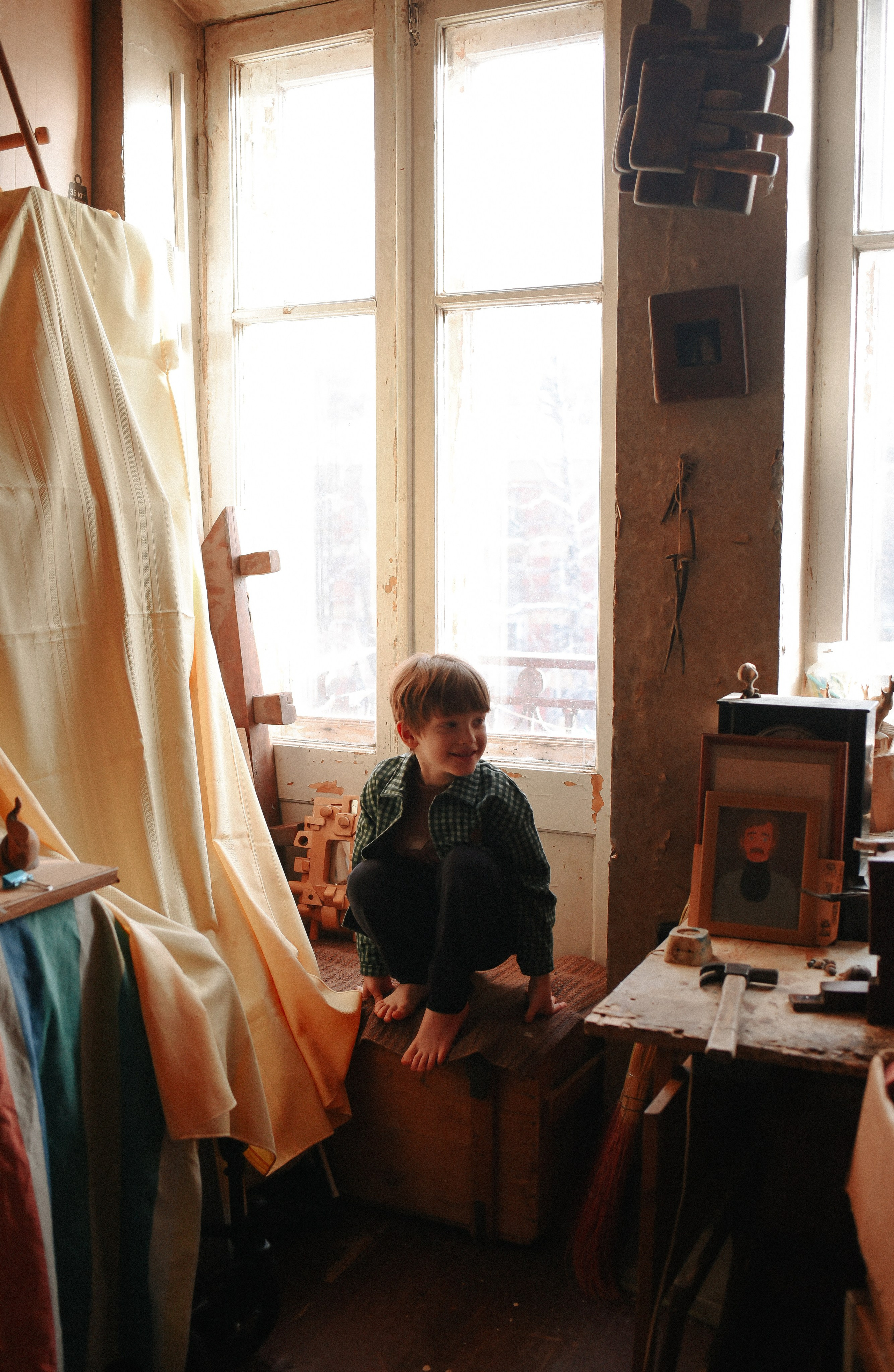 Алина и дом-музей. Детский и семейный фотограф в Новосибирске Саша Дорошенко