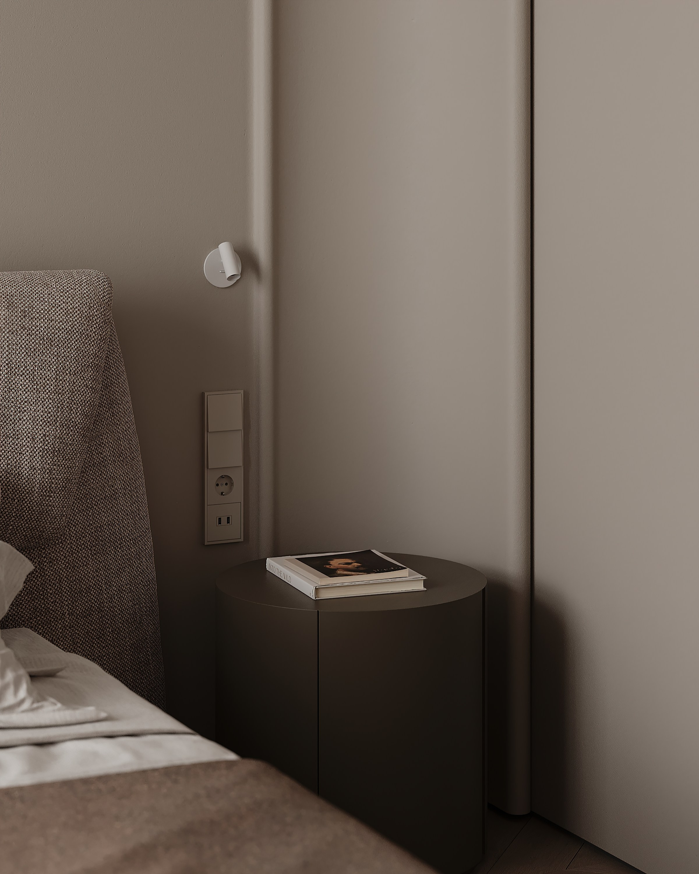 Мастер-спальня/ Дизайнер: LINES DESIGN. Студия интерьерной визуализации tmshkn.vis