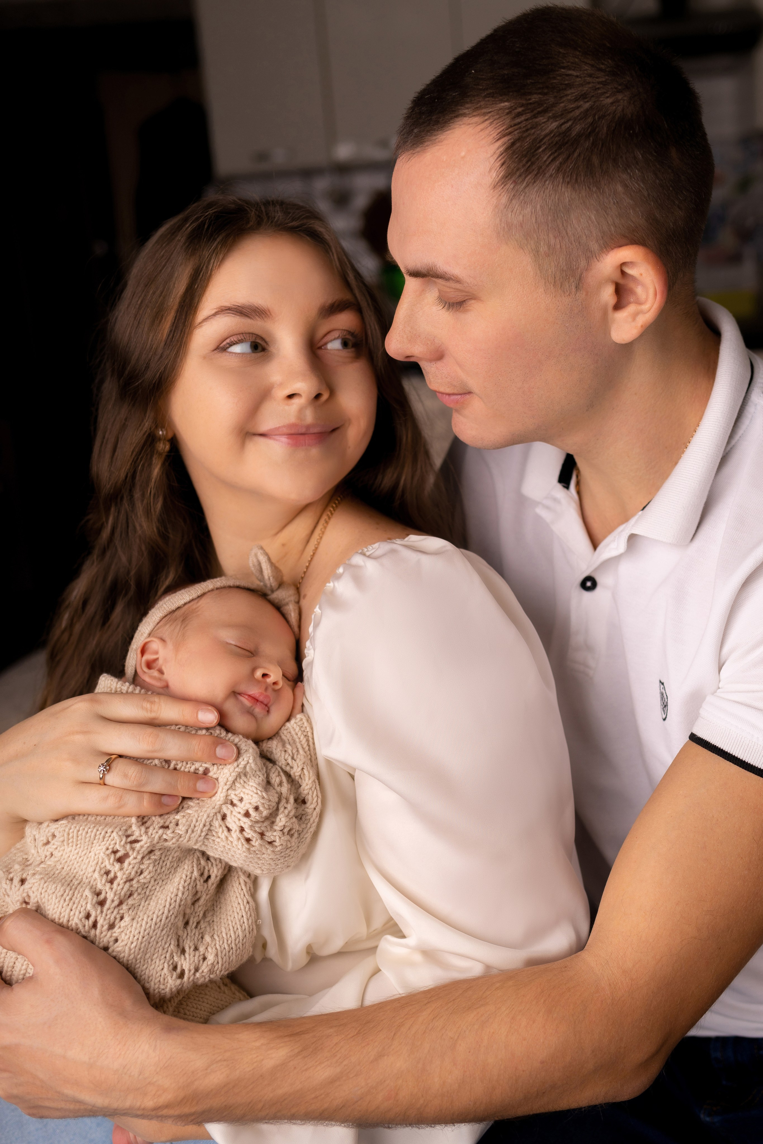 Newborn съемка в стиле Лайф. Фотограф новорожденных малышей в Омске и Омской области Эльвира Камаева