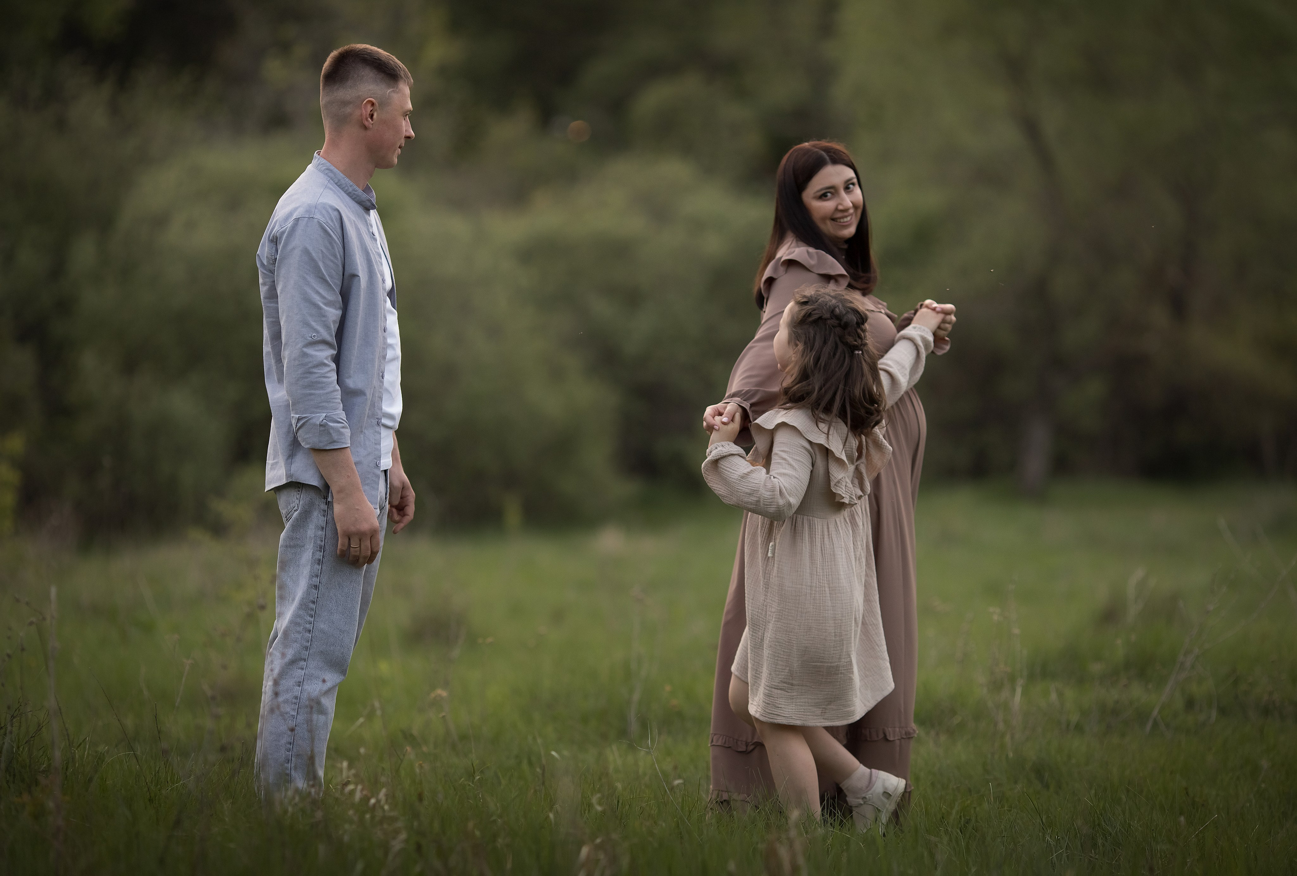 Весенний вечер. Семейный и детский фотограф в Саратове Полина Коткина