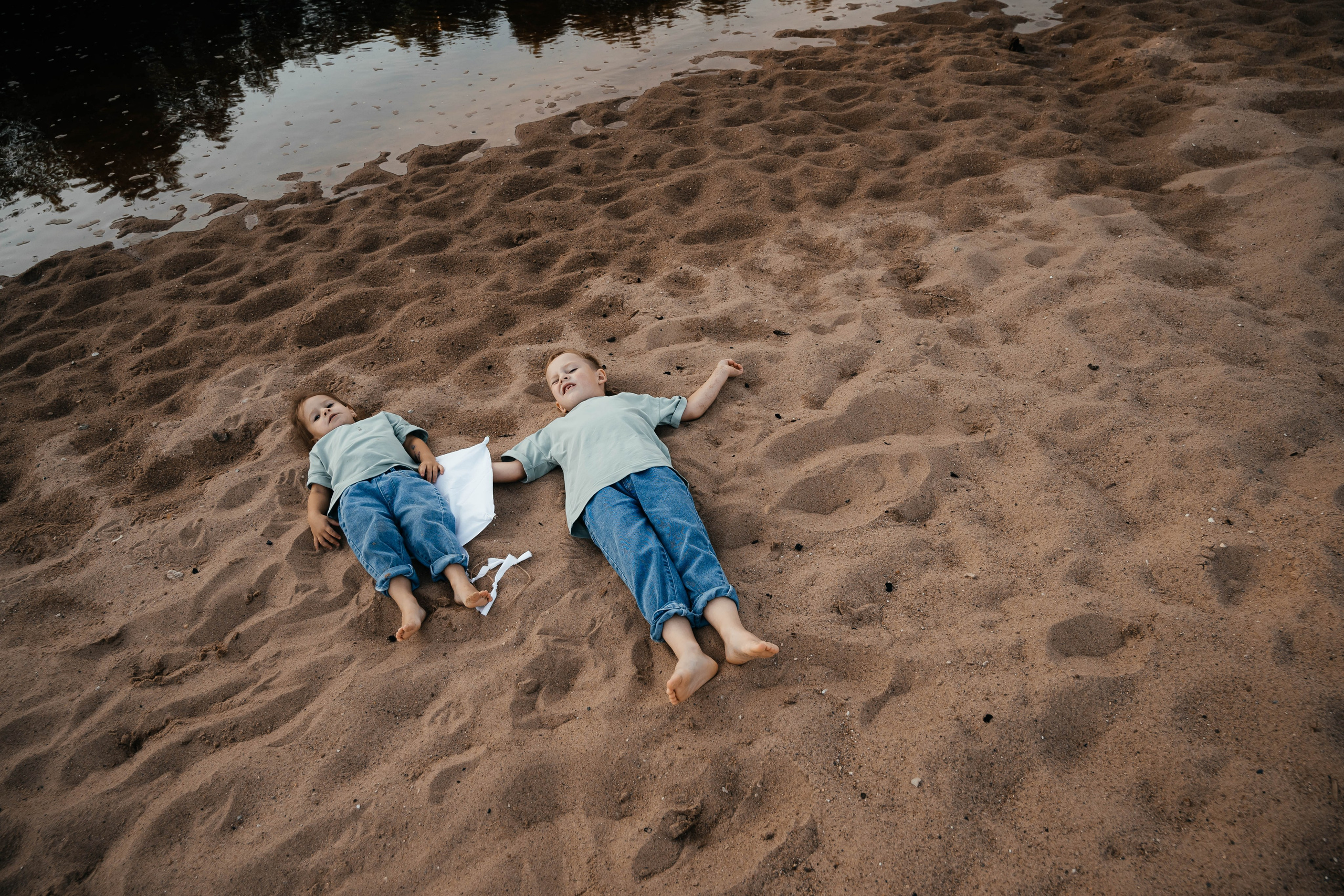 Съёмка на пляже в Верховажье. Свадебный и семейный фотограф г. Ярославль Савинская Анастасия
