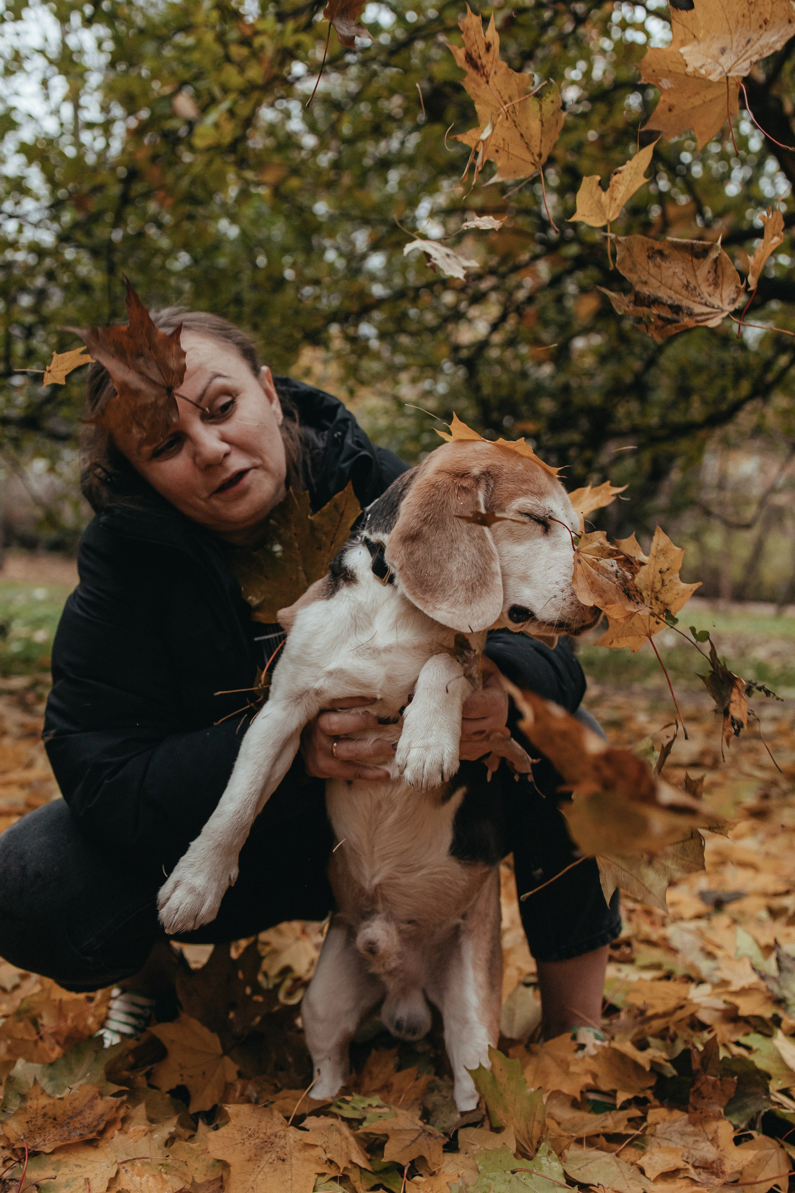 Семейная фотосессия с собакой. Семейный фотограф в Москве, Щелково, Фрязино _ Виктория Степанова