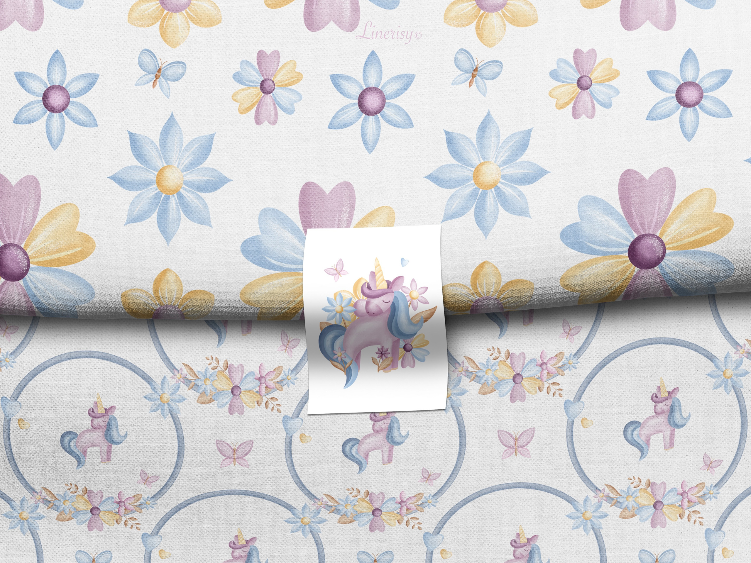 Коллекция «Весна» — графические элементы, иллюстрации, бесшовные паттерны, рамки и бордюры. Художник-иллюстратор Евгения Бекренёва