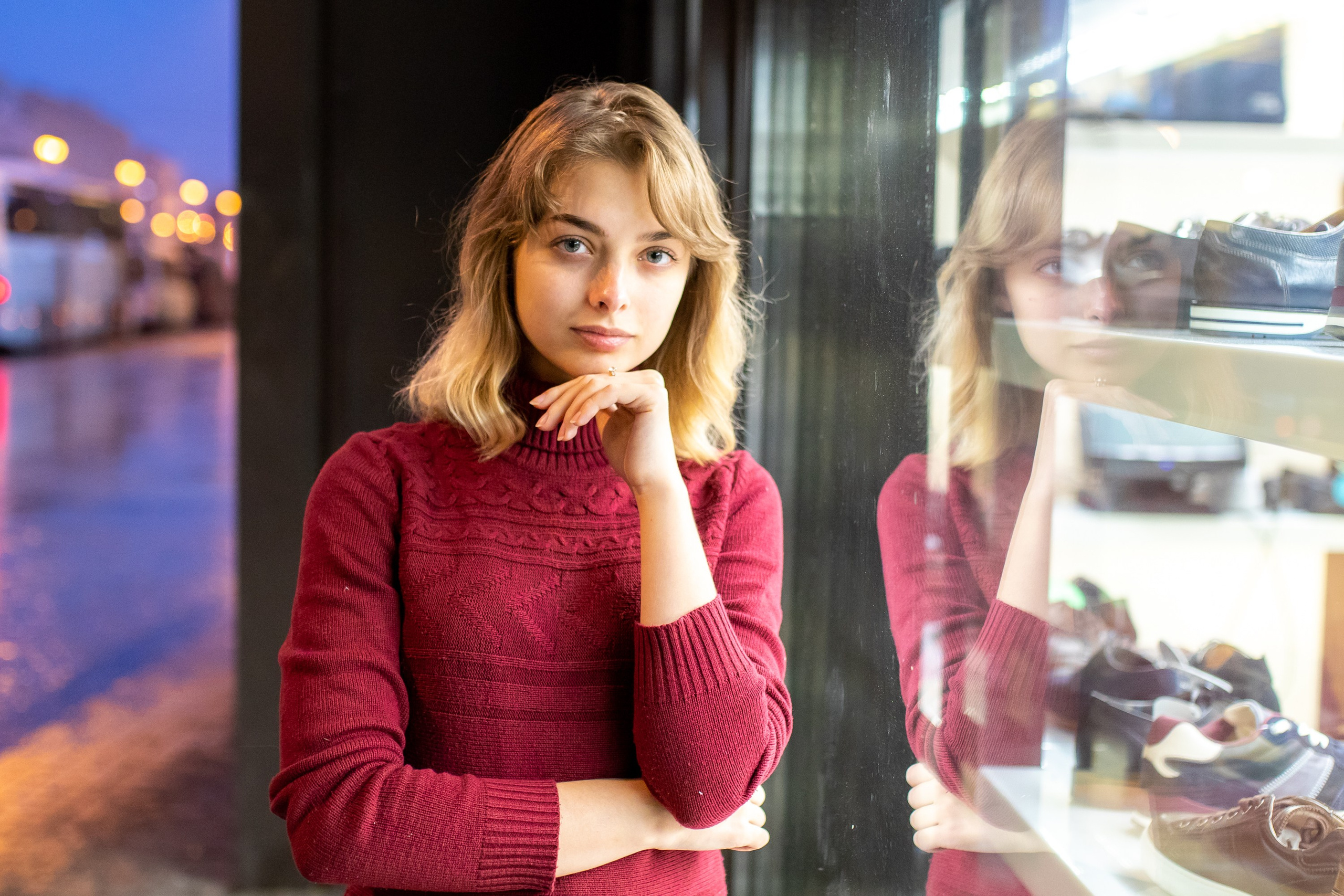 Лида. Дождь. Портретный фотограф в Санкт-Петербурге Александр Быстрицкий