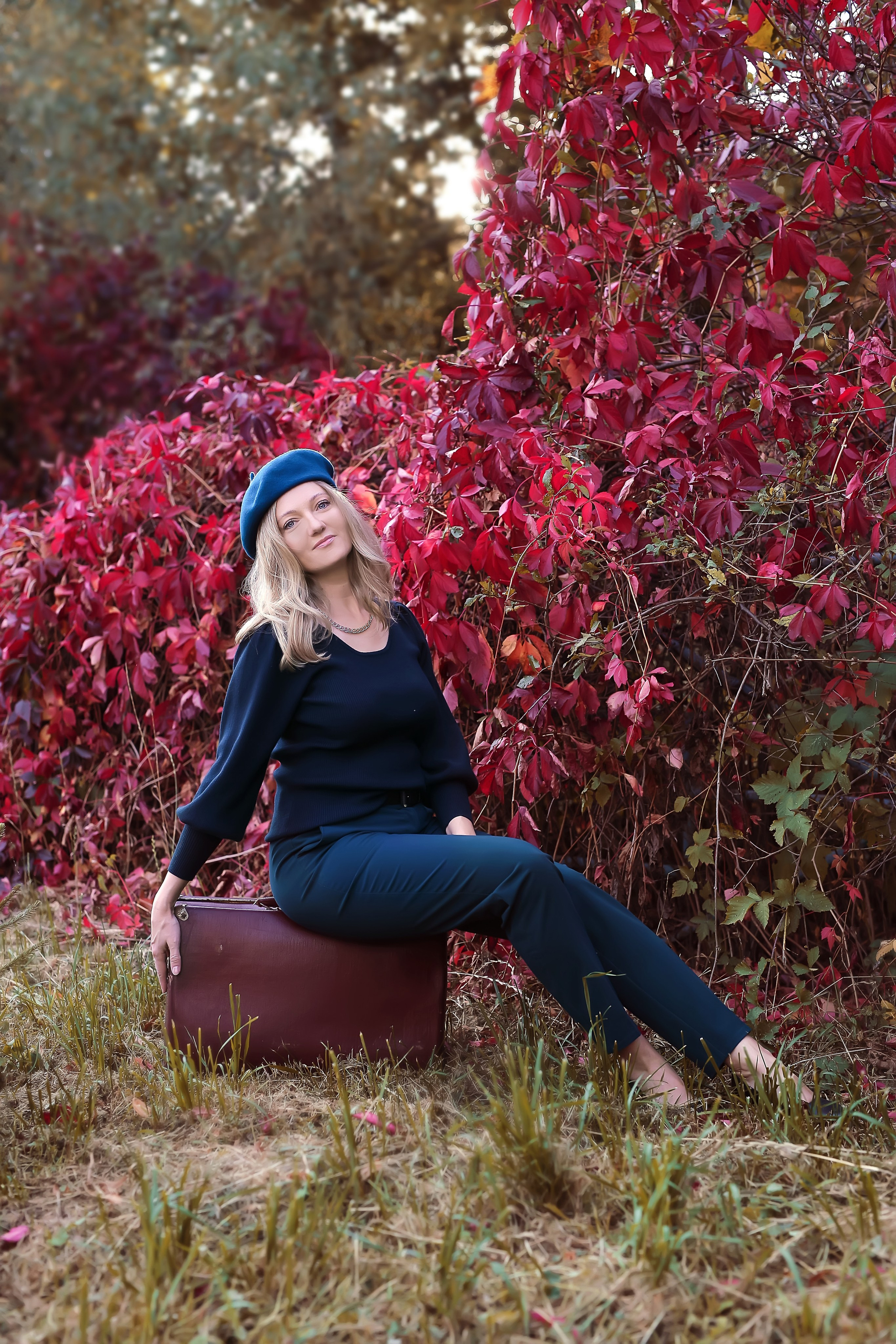 Наталья и осень. Школьный и детский фотограф Старожилово