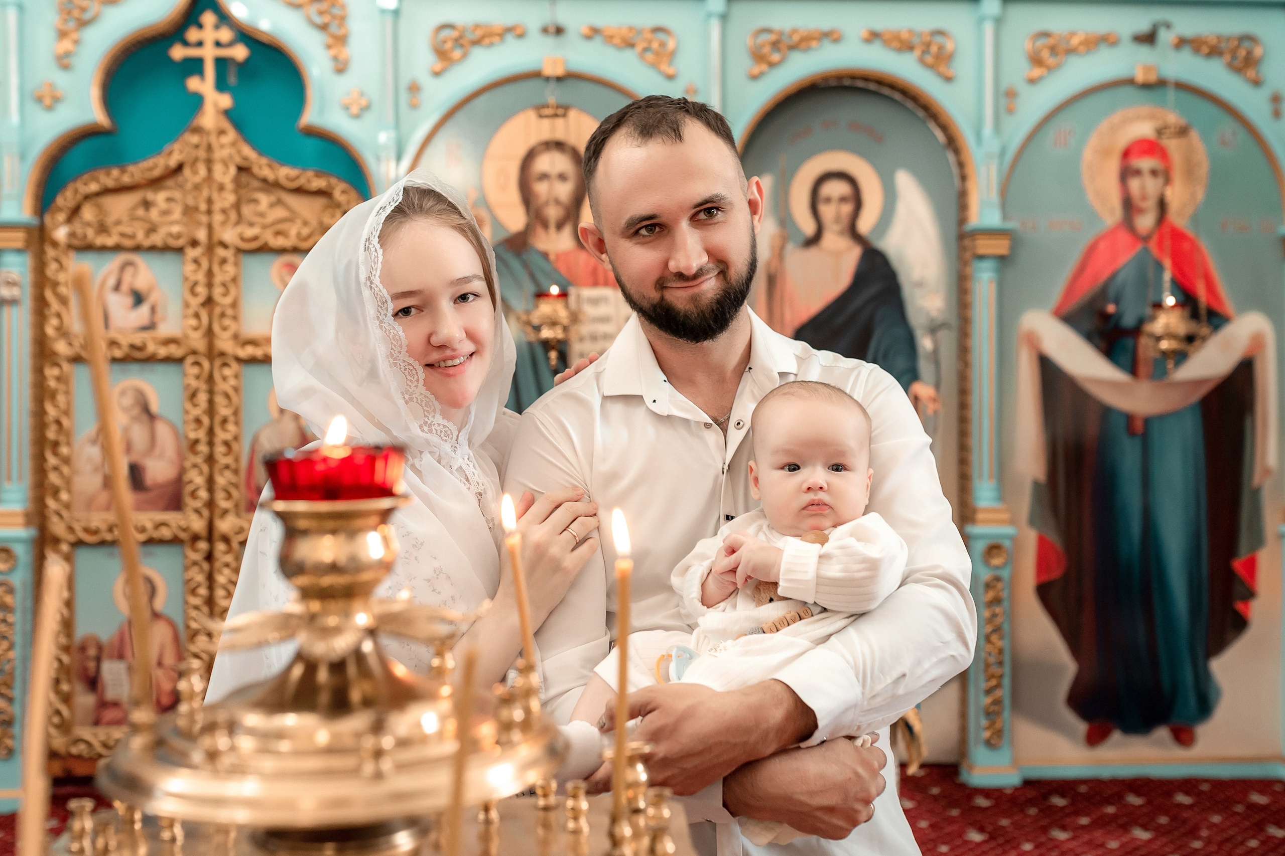 Крещение Коленьки. Семейный и детский фотограф Наталья Горда