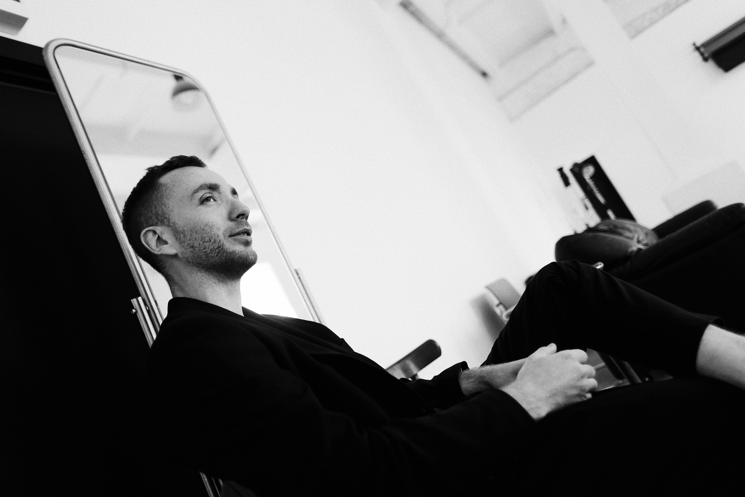 Студийная фотосессия мужчины. Фотограф Дарья Мустафина, Тюмень