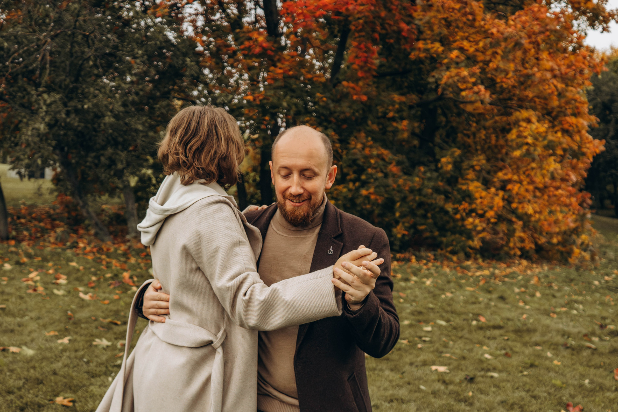 Осенняя семейная съемка в парке Царицыно. Фотограф Москва Валерия Веденина
