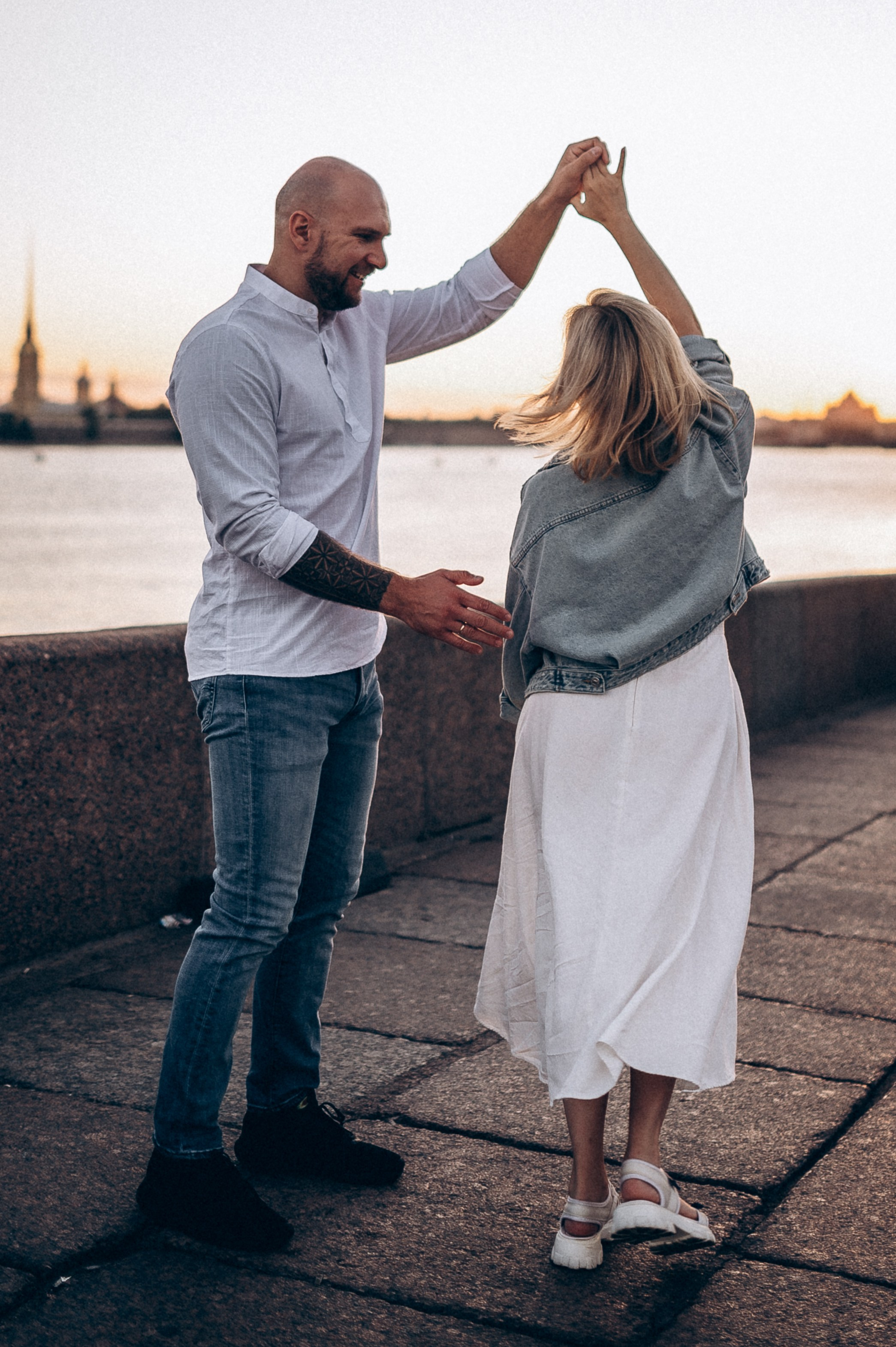 Лав стори Питер на рассвете. Фотограф ПИТЕР СПБ Надежда Баранова