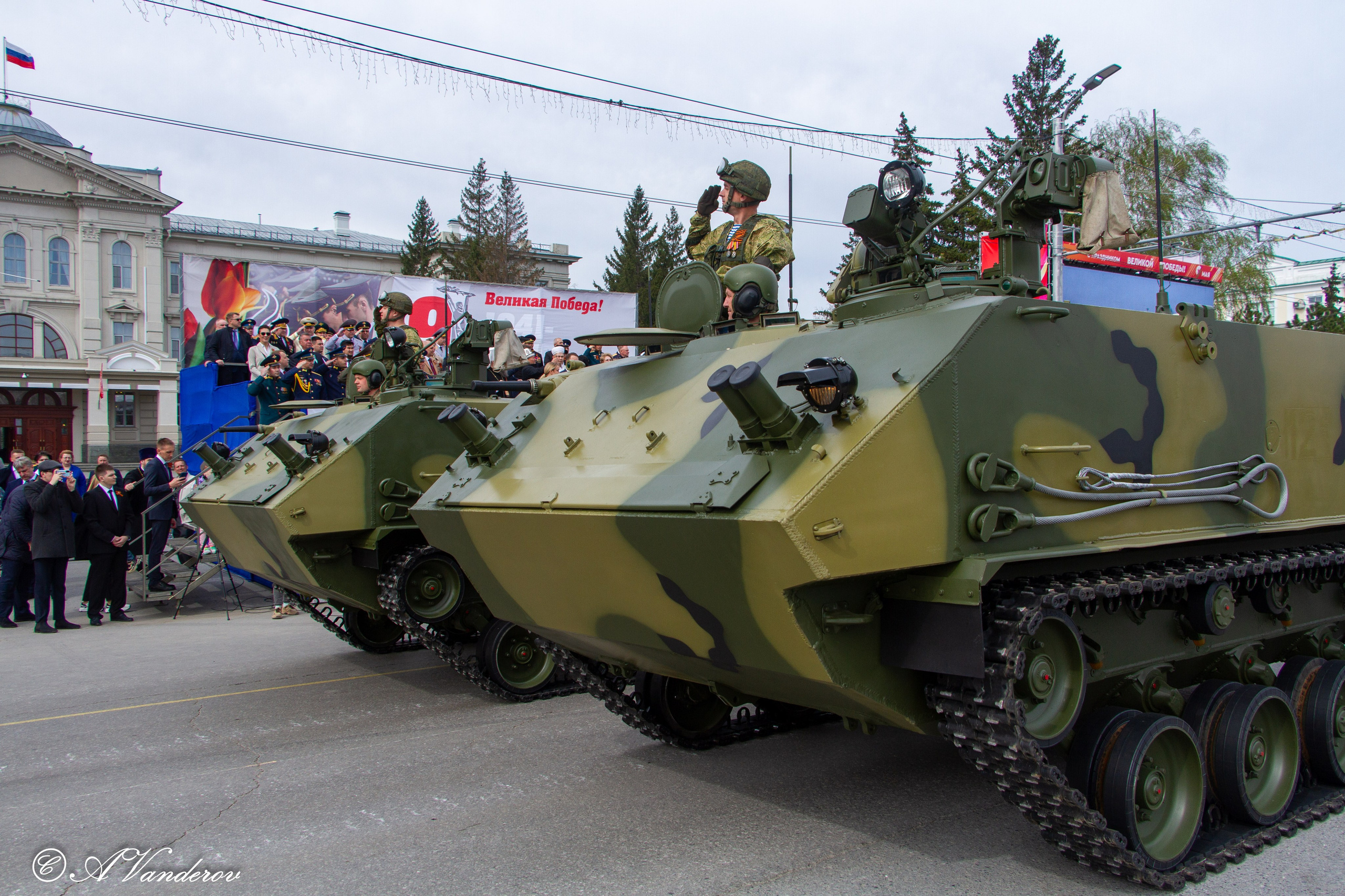 Парад Победы Омск 2024. Фотограф Омск | Александр Вандеров