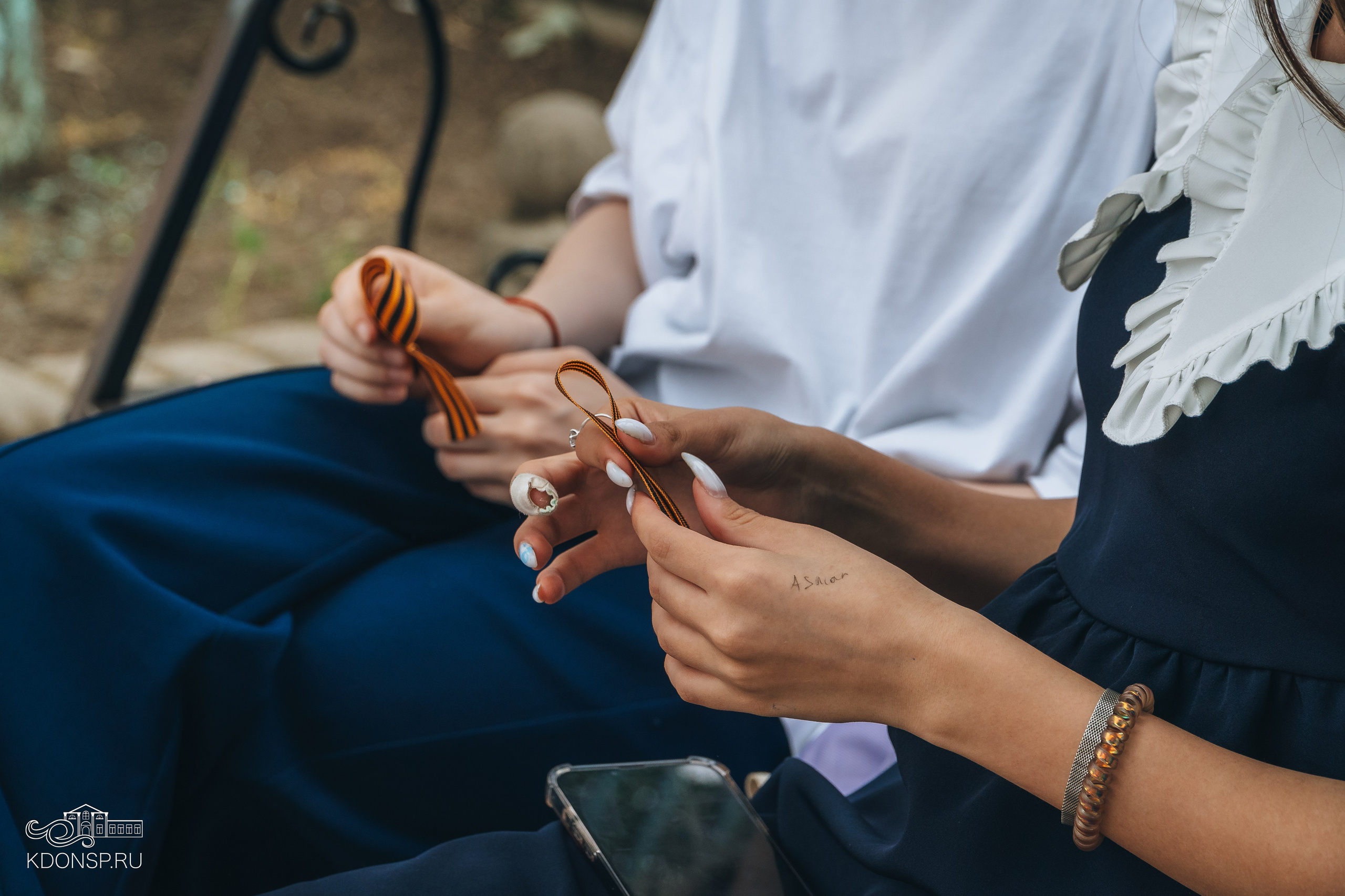 «Георгиевская ленточка — символ Победы». Новотитаровский Дом культуры