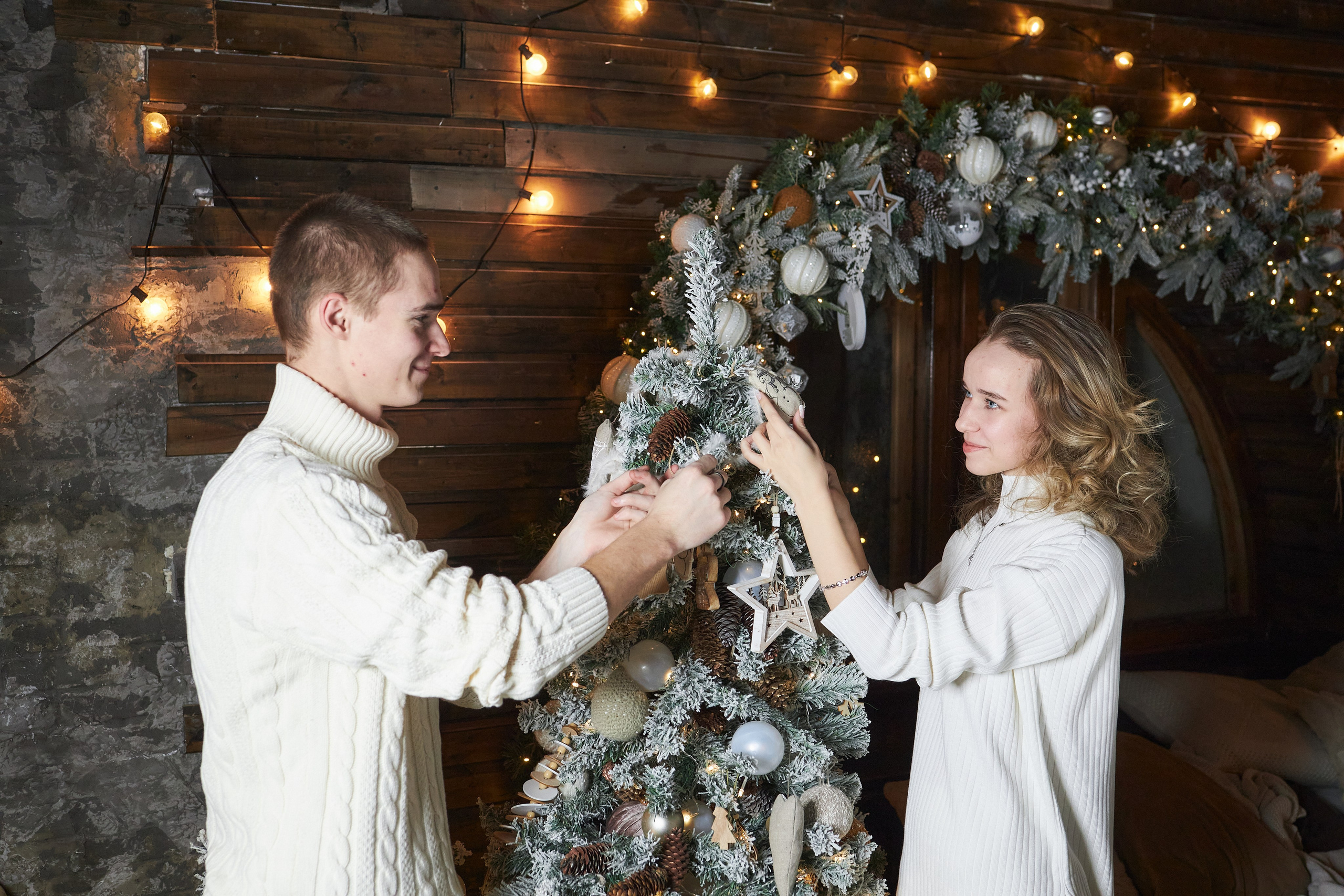 Новогодняя Ламповая Lovestory. Кокорин Евгений Фотограф