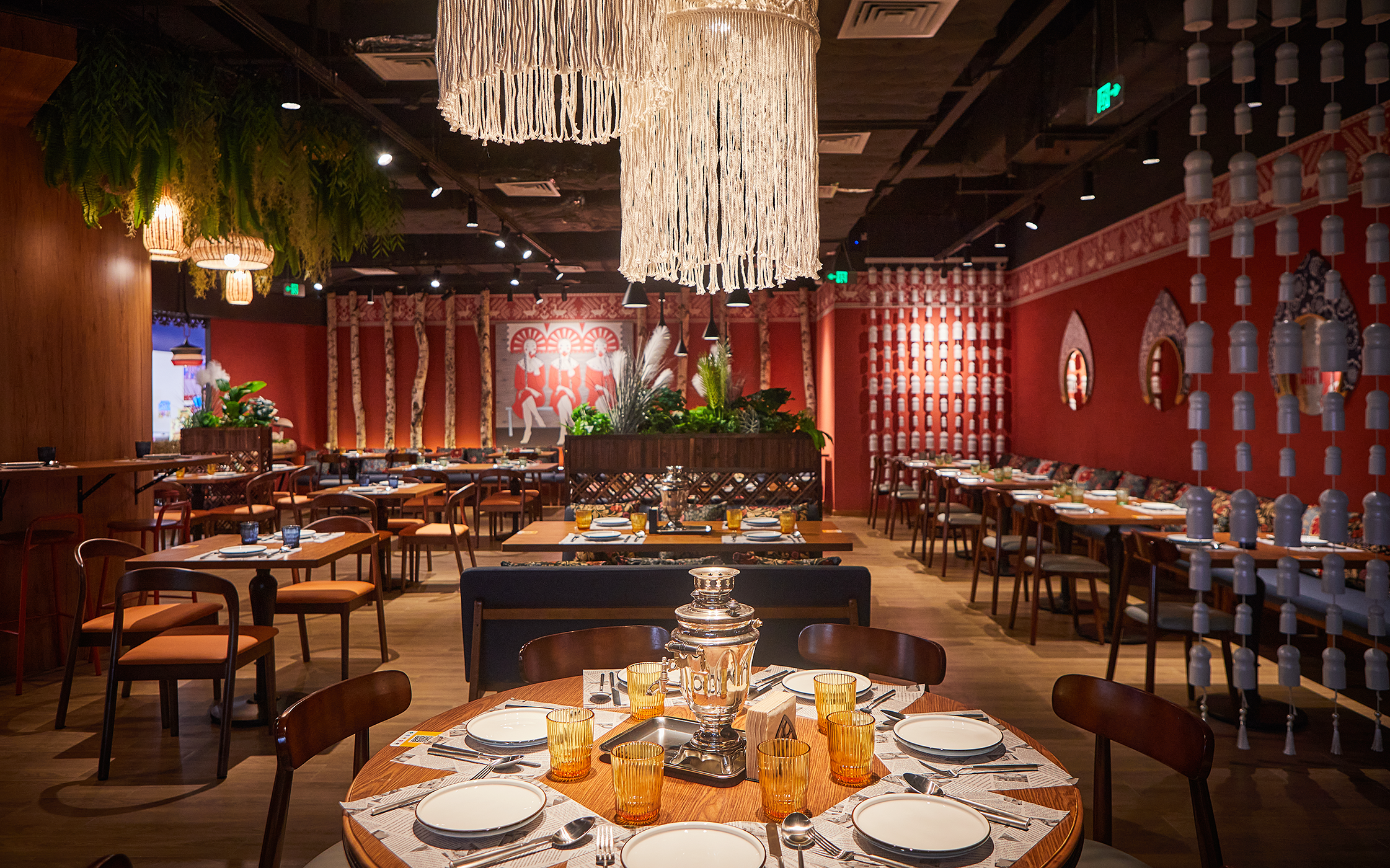 КУЛИЧКИ. Бистро русской кухни в Китае. Студия дизайна интерьеров