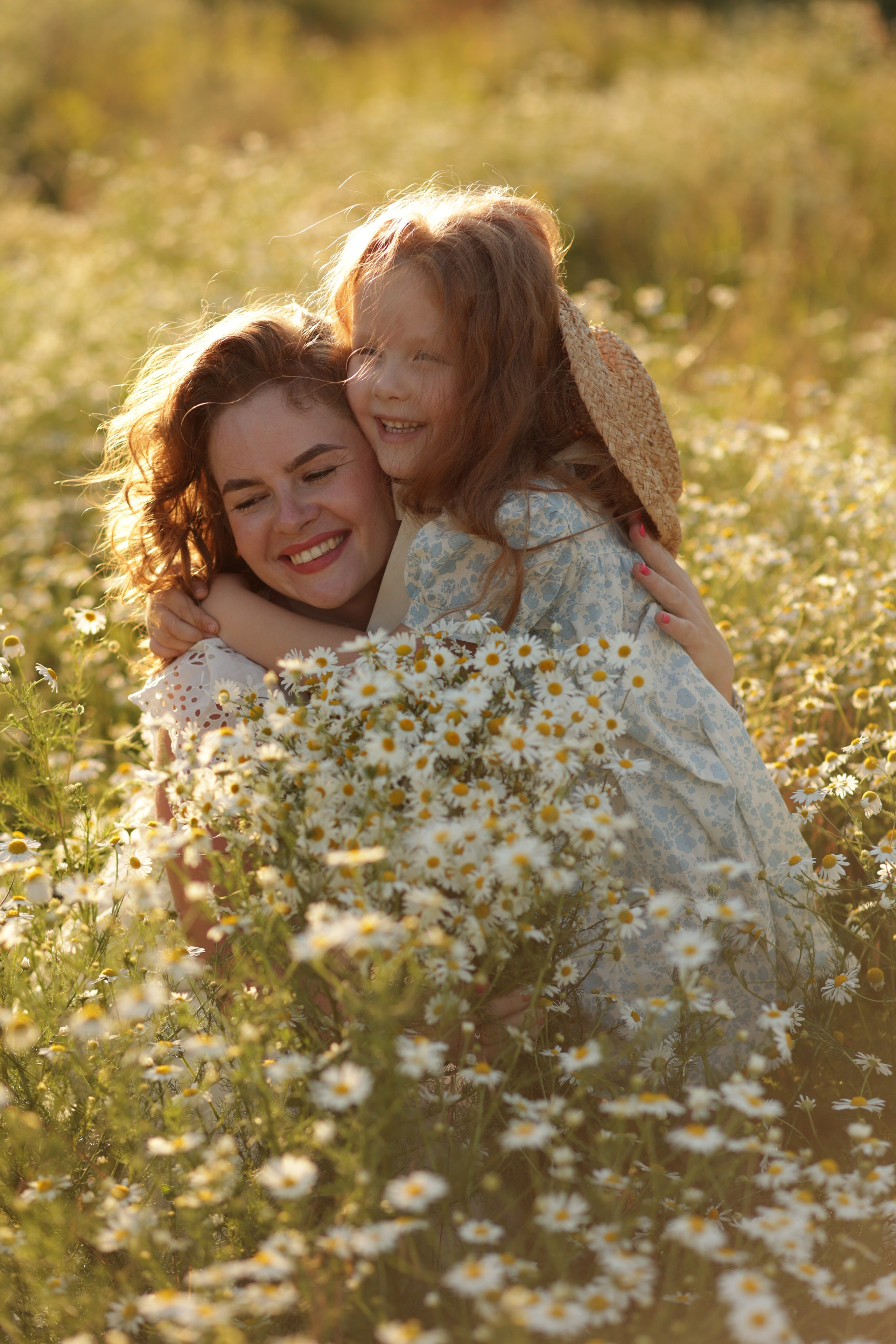 Девчонки в ромашках. Семейный фотограф в Саратове Юлия Охотникова