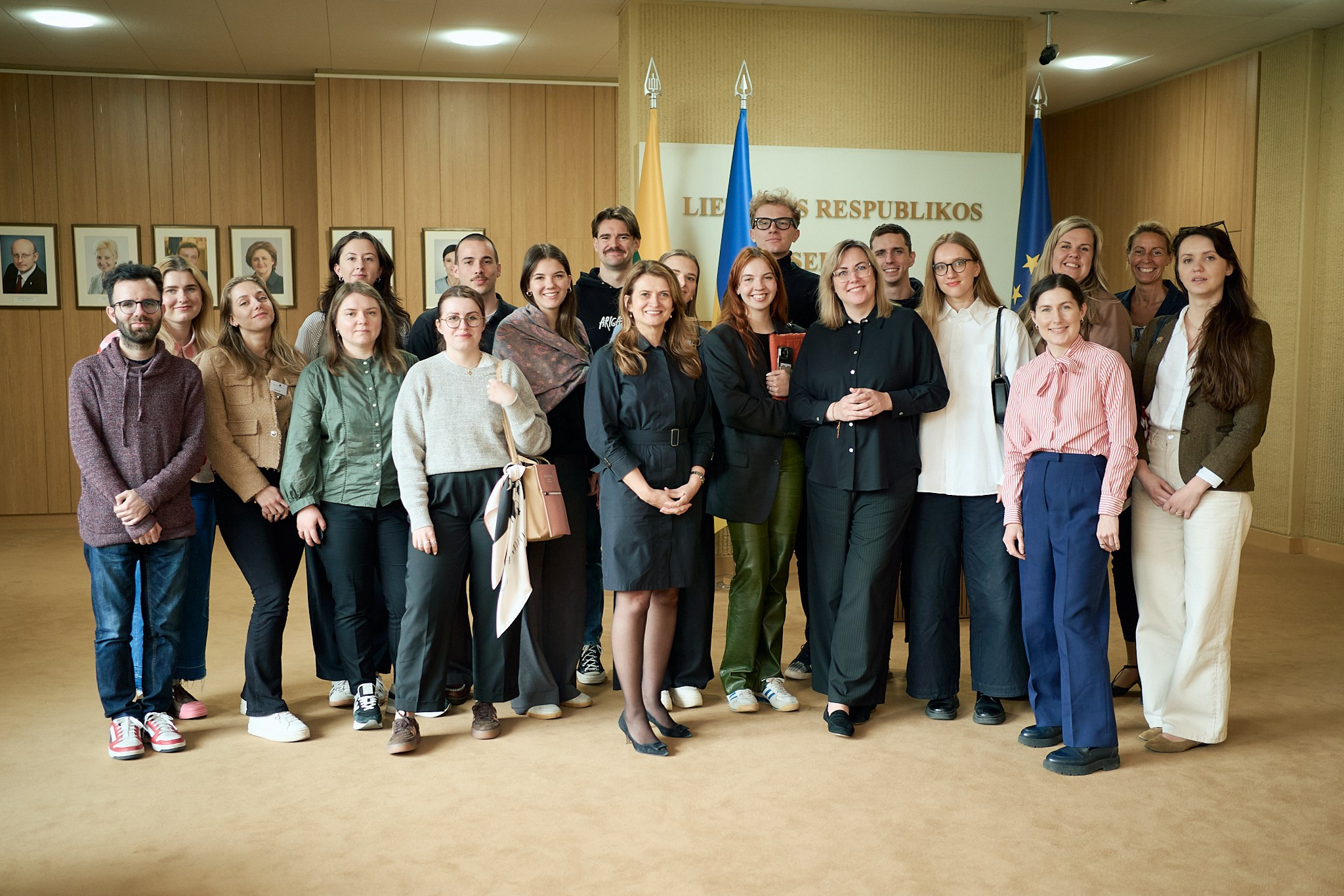 Aspen Institute Germany (Educational tour in Vilnius). Photographer in Vilnius