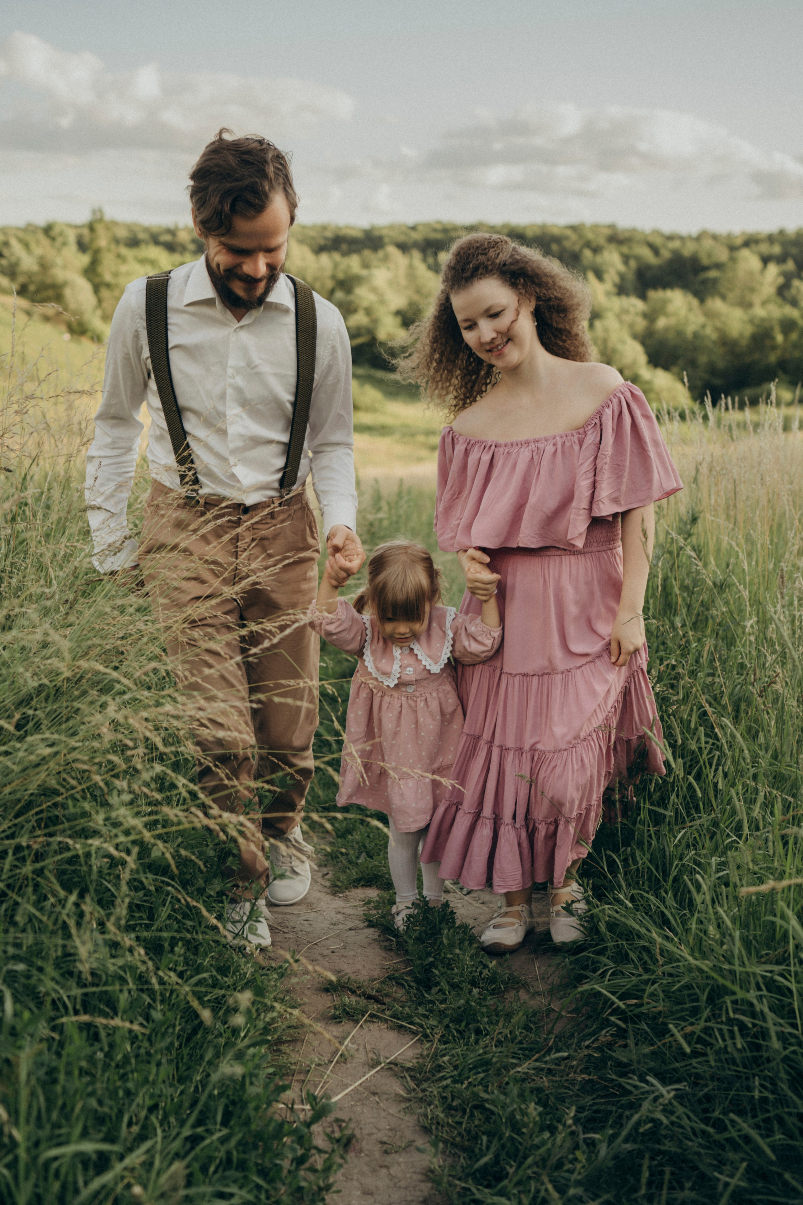 Закатная история. Семейный фотограф в Москве Елена Гильманова