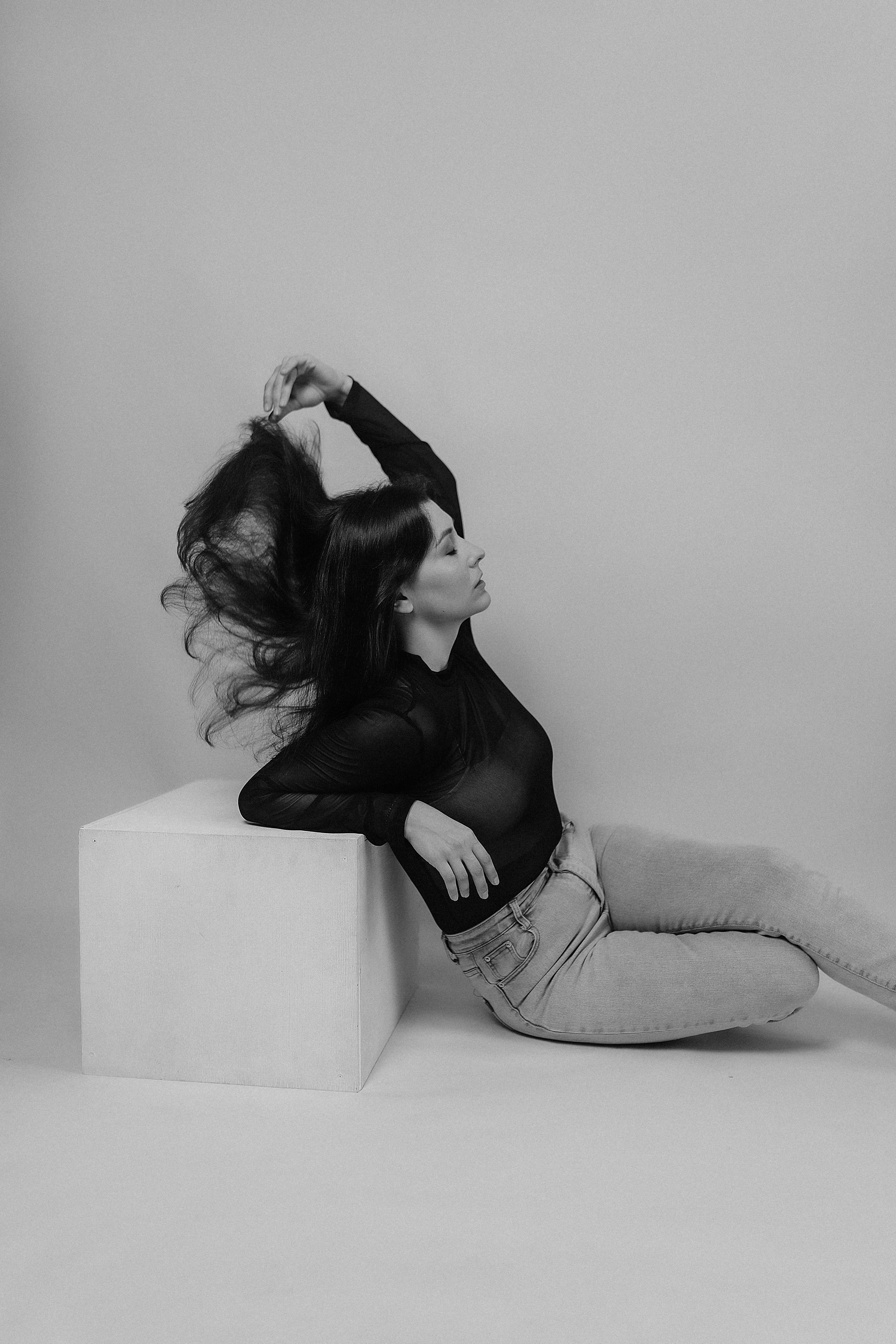 Алина | Съемка в студии Градиент. Фотограф Карина Шмулёва. Воронеж и область