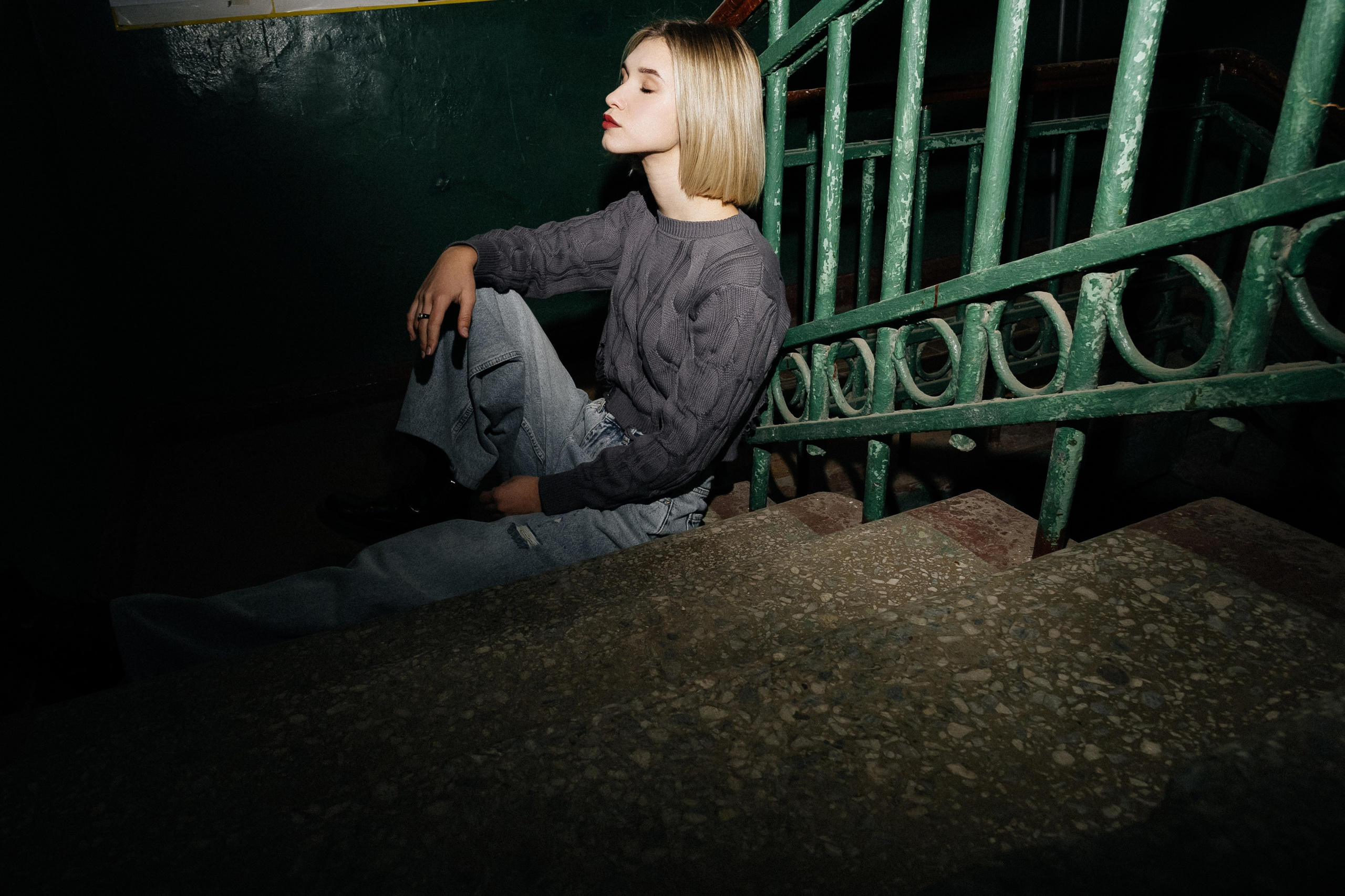 Портретная фотосессия в городе для Елизаветы — фотопрогулка