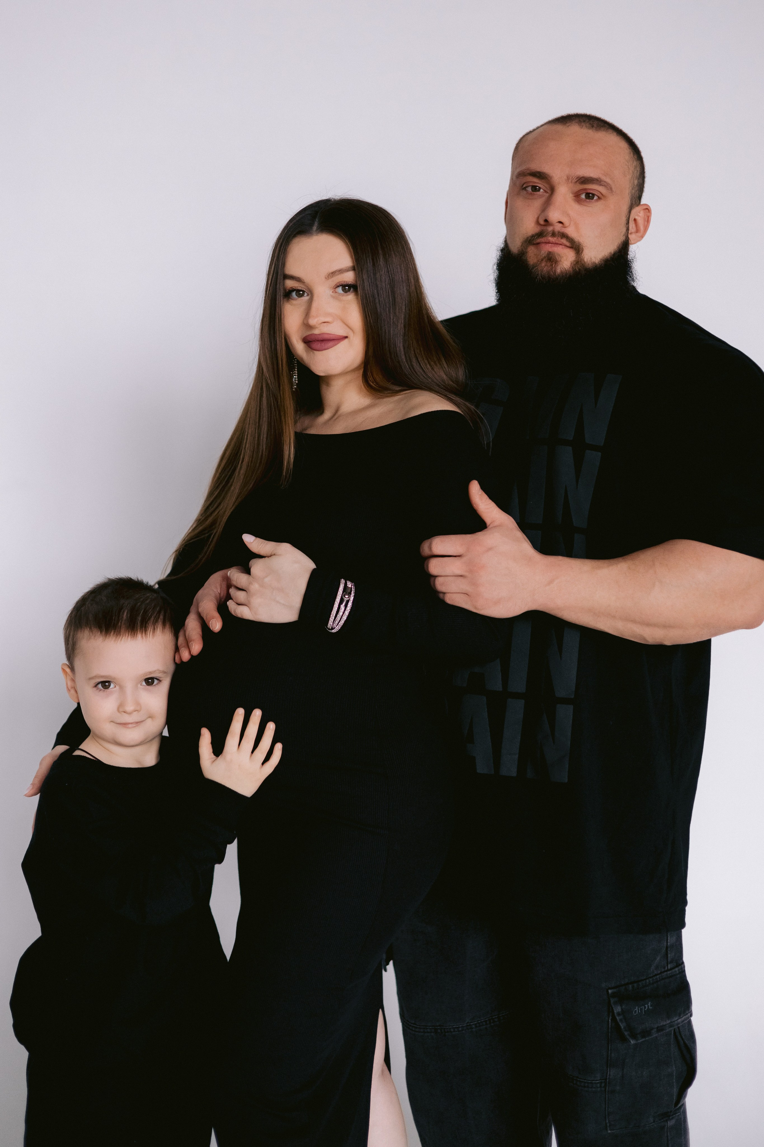 Анастасия, Дмитрий, Савелий. Фотограф Волгоград Кристина Прохоренко