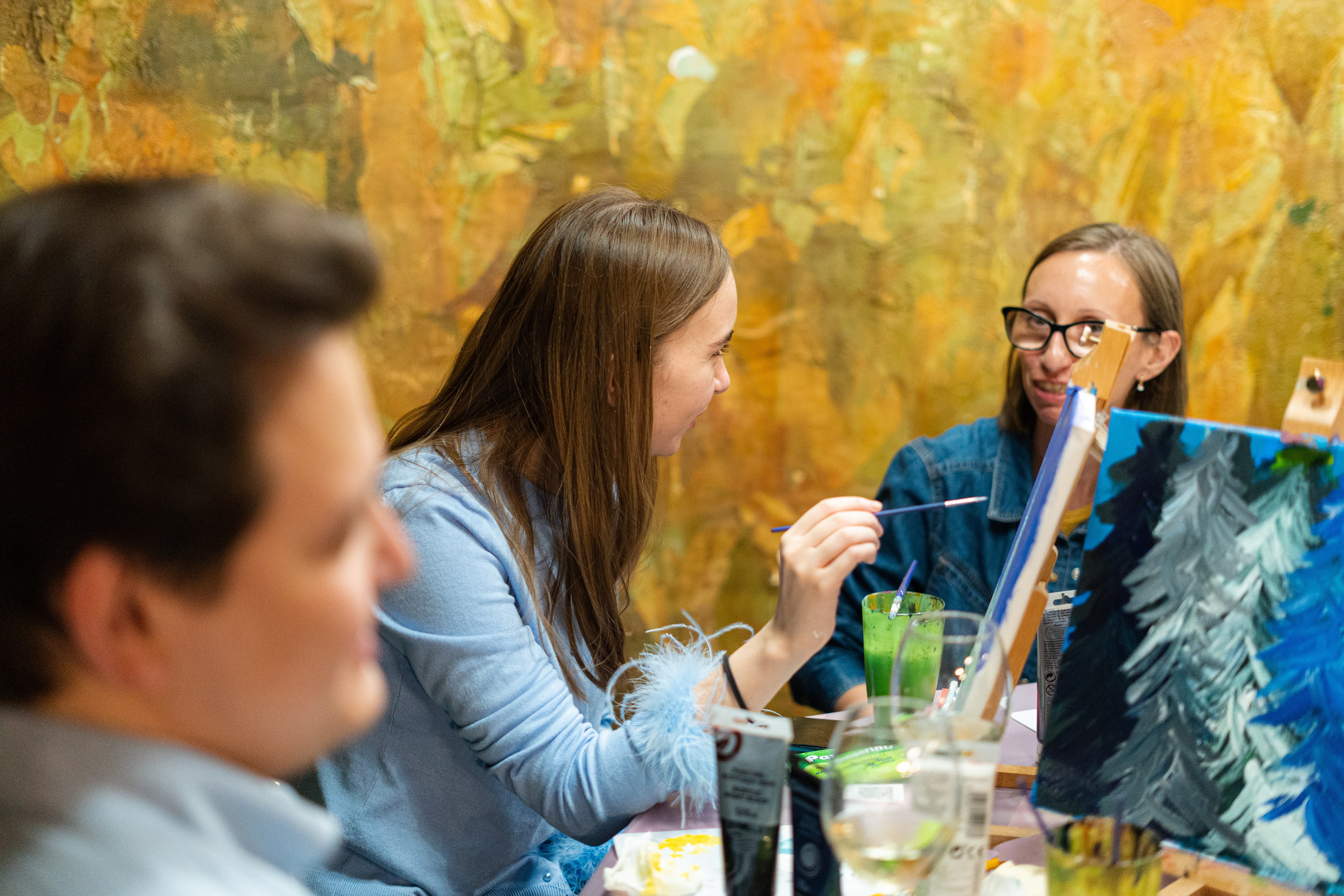 Корпоратив Teach Me Art 2. Портретный фотограф в Москве и Санкт-Петербурге Арина Чех