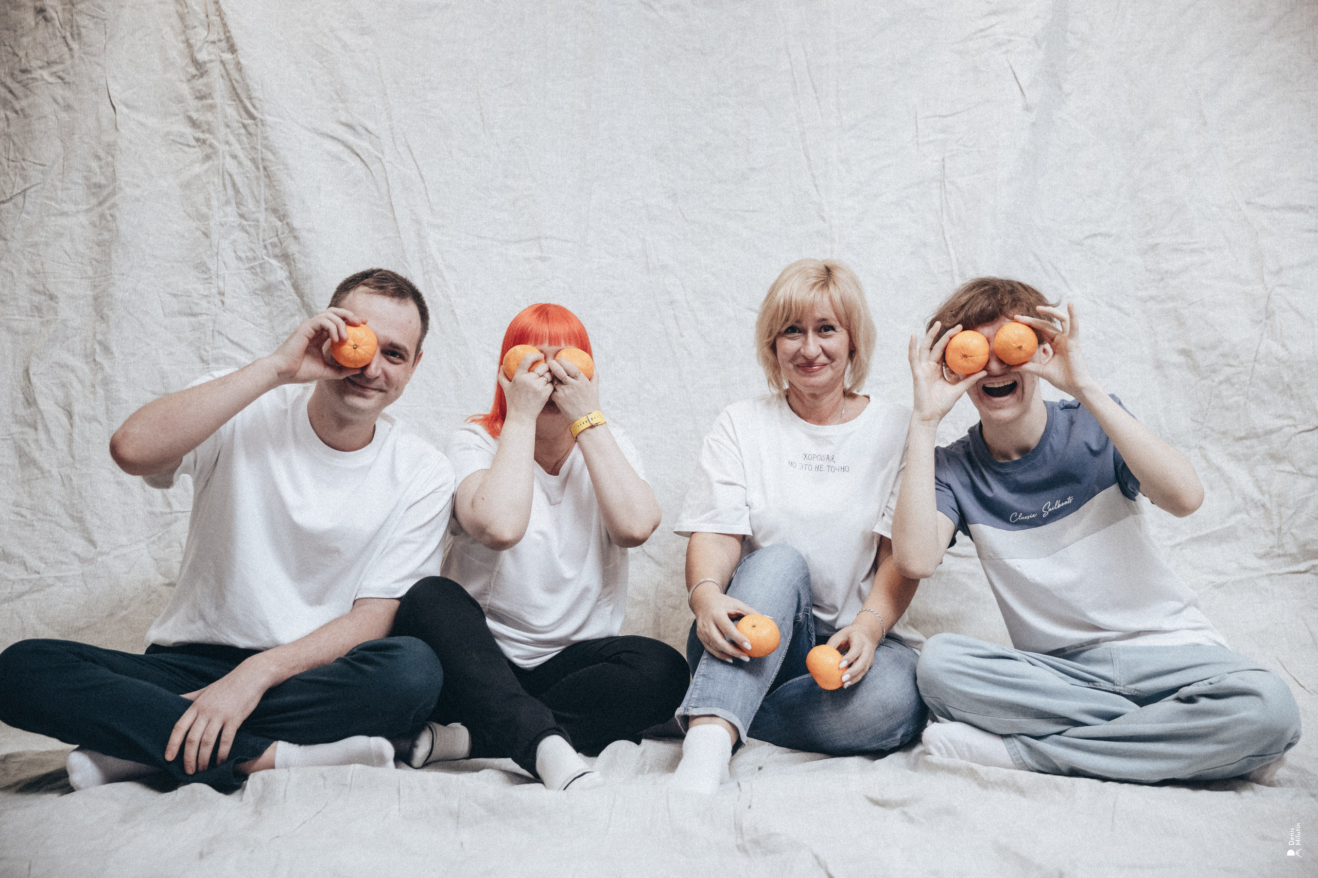 Семейный портрет. Портретный фотограф Денис Милютин