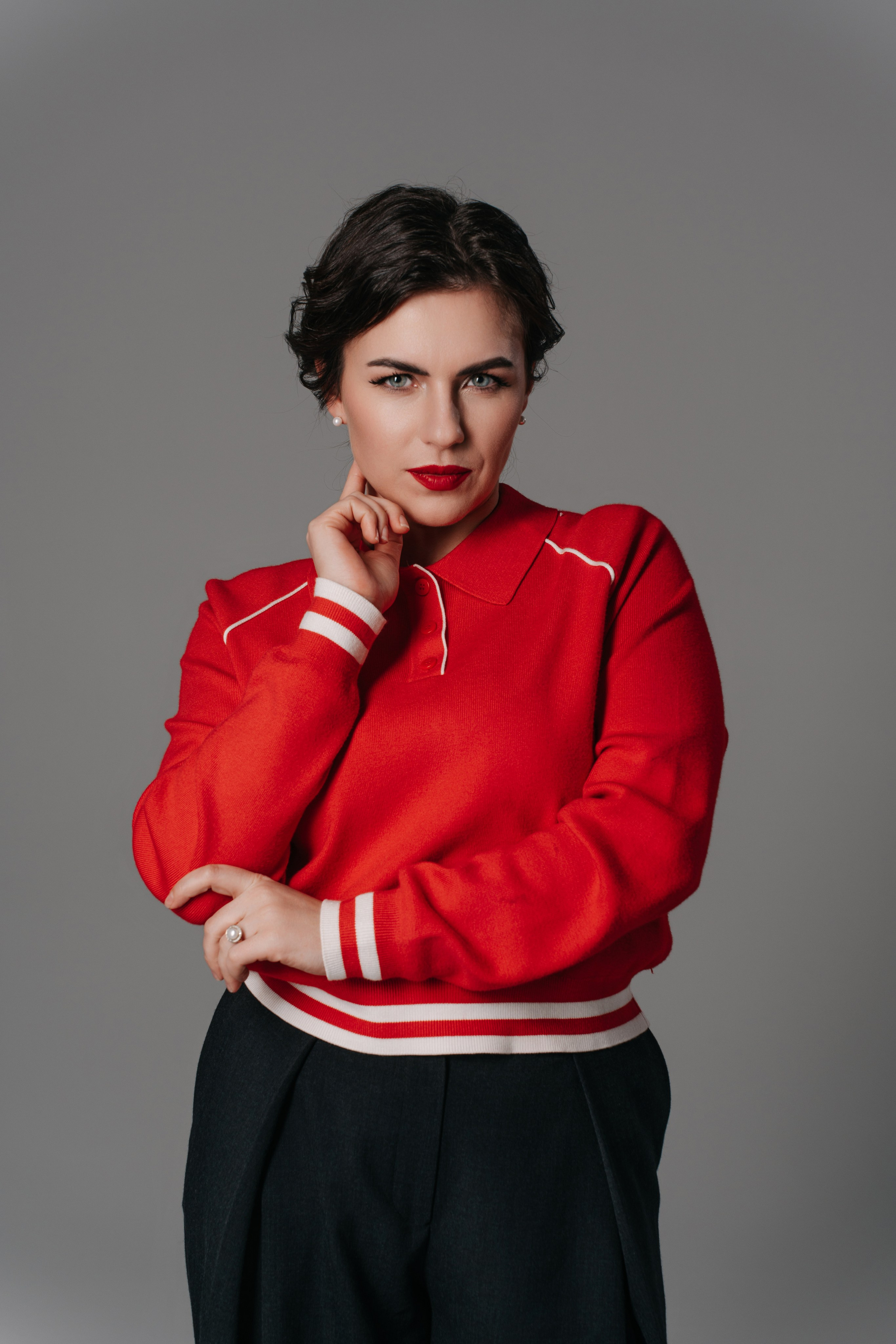 Бизнес фотосессия для сотрудников в фотостудии