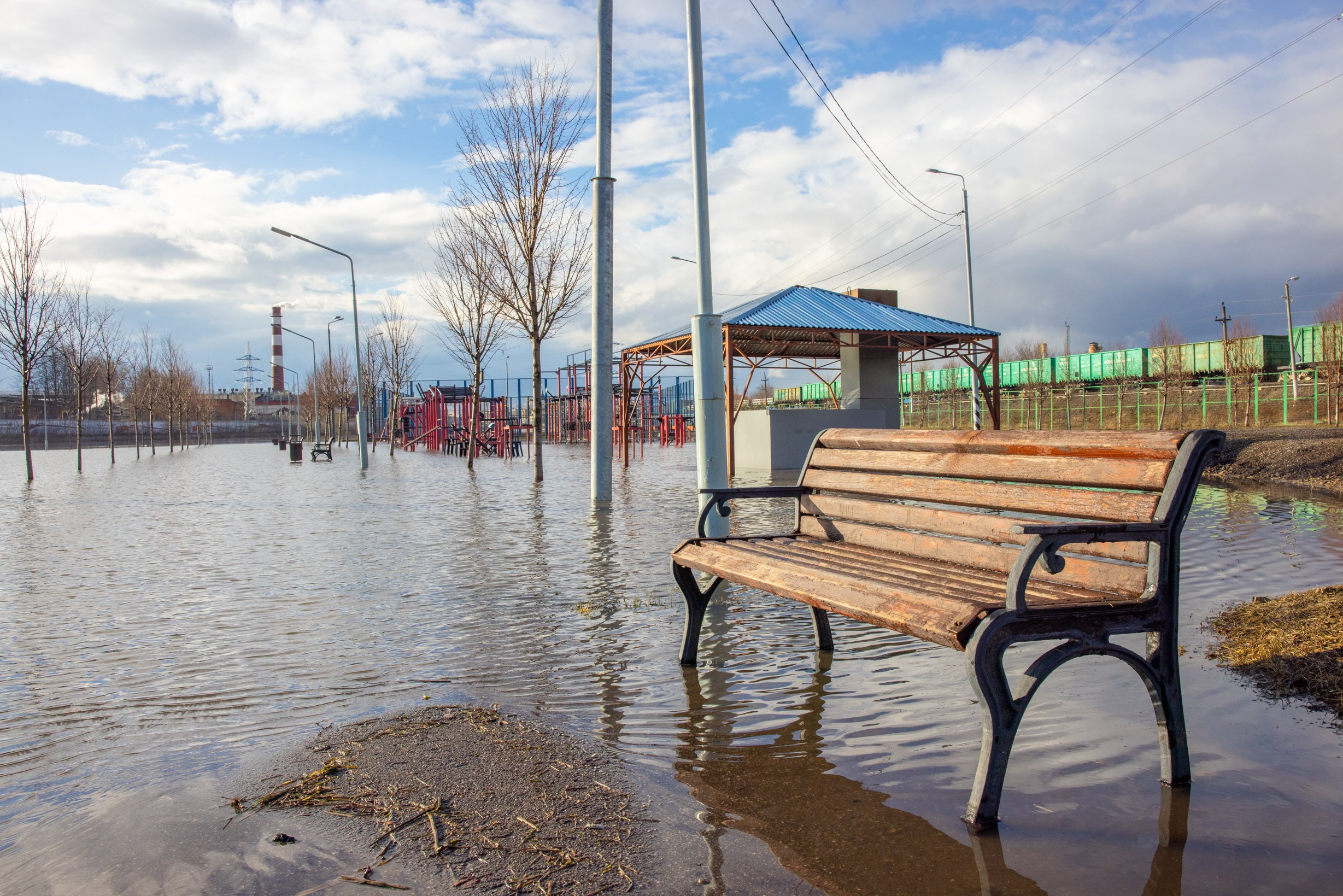 Паводок на Оке. Фотограф в Туле Крупский АнДРей. Фотостудия «КАДР71» в Туле