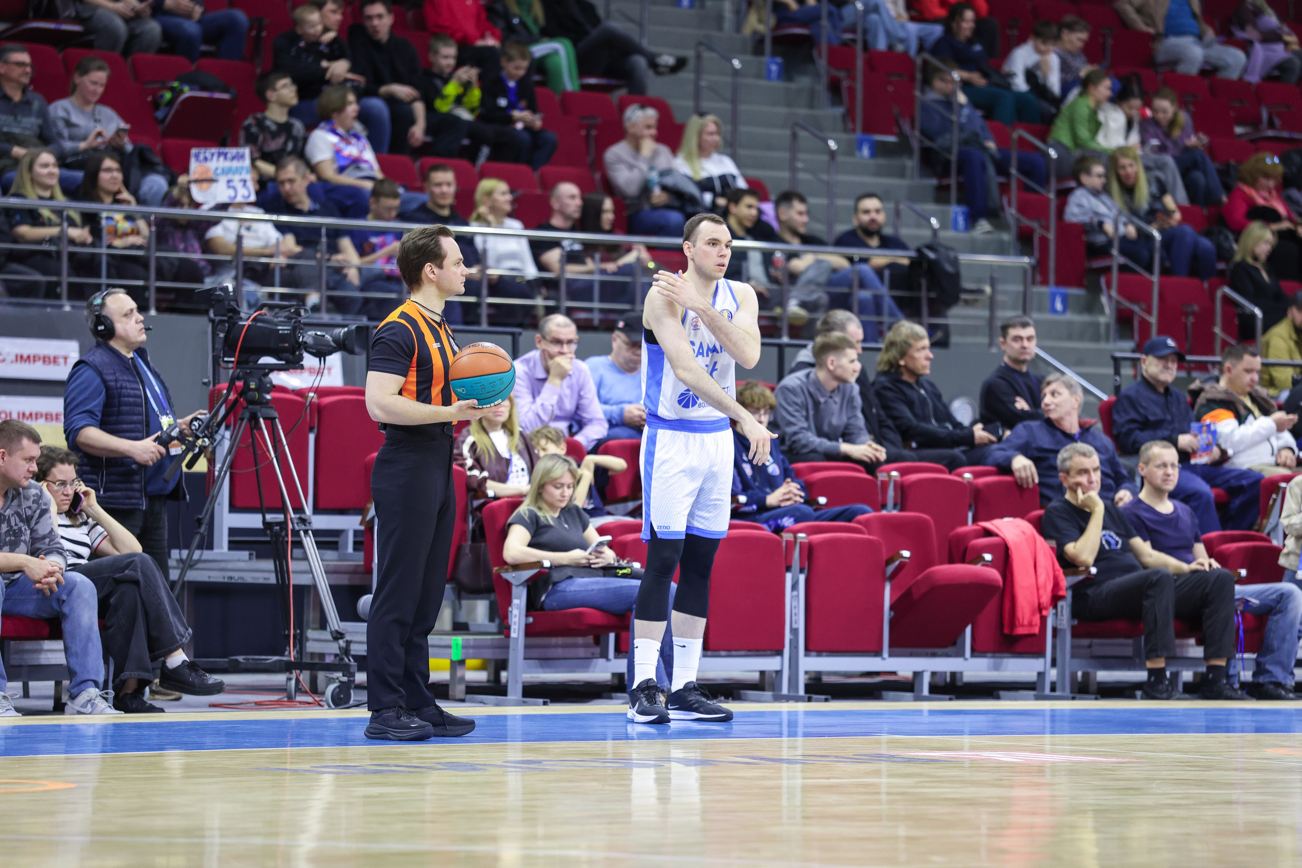 Баскетбол. Самара — Зенит. Единая лига ВТБ. Спортивный фотограф в Самаре