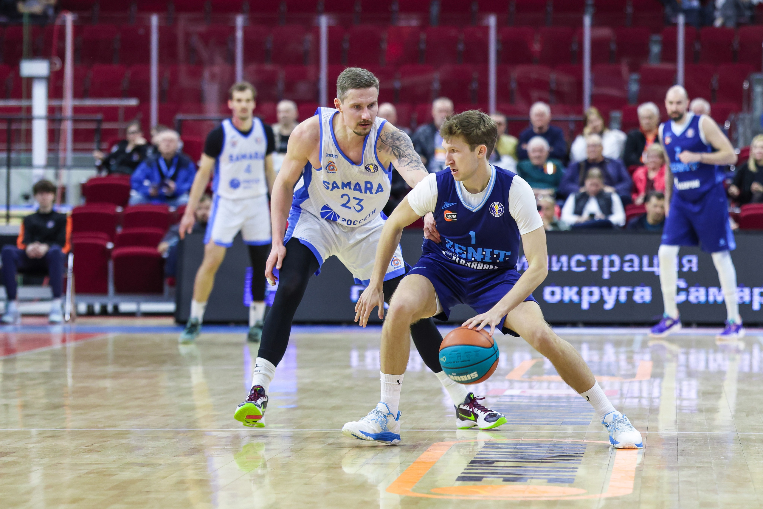 Баскетбол. Самара — Зенит. Единая лига ВТБ. Спортивный фотограф в Самаре
