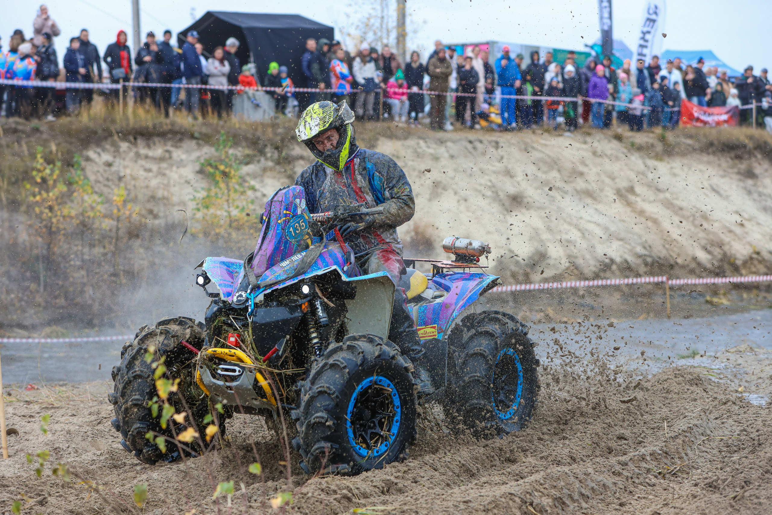 Гонки на квадроциклах Грязевое кольцо. Спортивный фотограф в Самаре