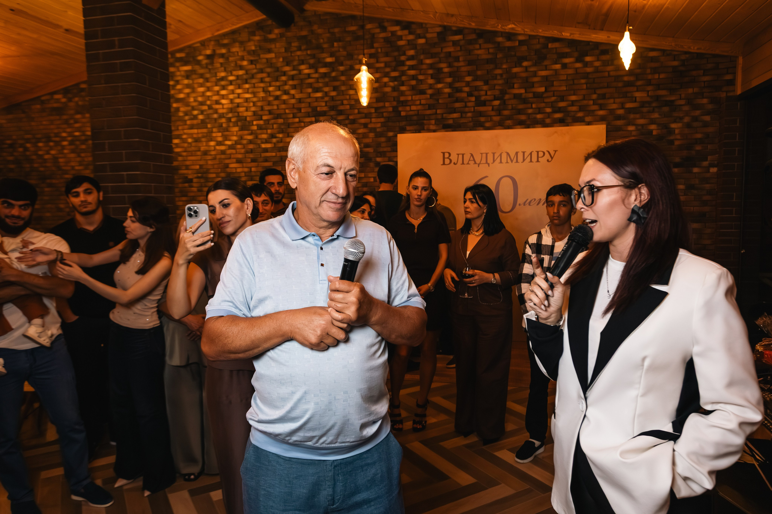Юбилей Владимир 60 лет. Репортажный фотограф Анапа