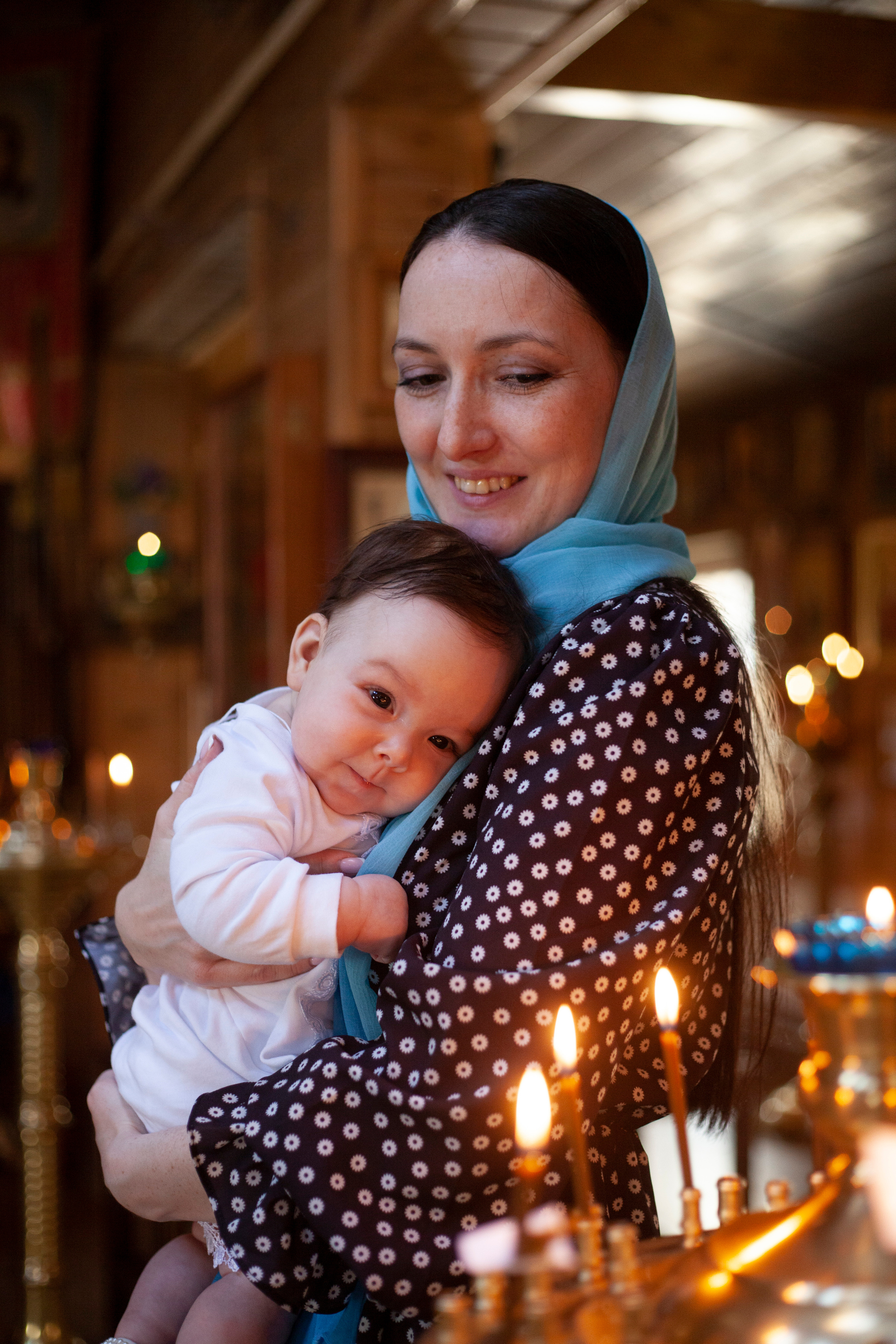 Таинство крещения. Фотограф Алёна Потёмкина