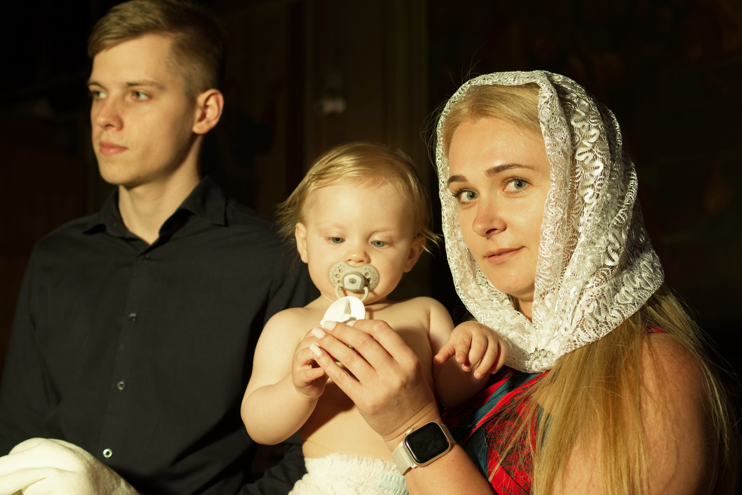 Крестины в Мячково. Семейный и детский фотограф Антон Зорин