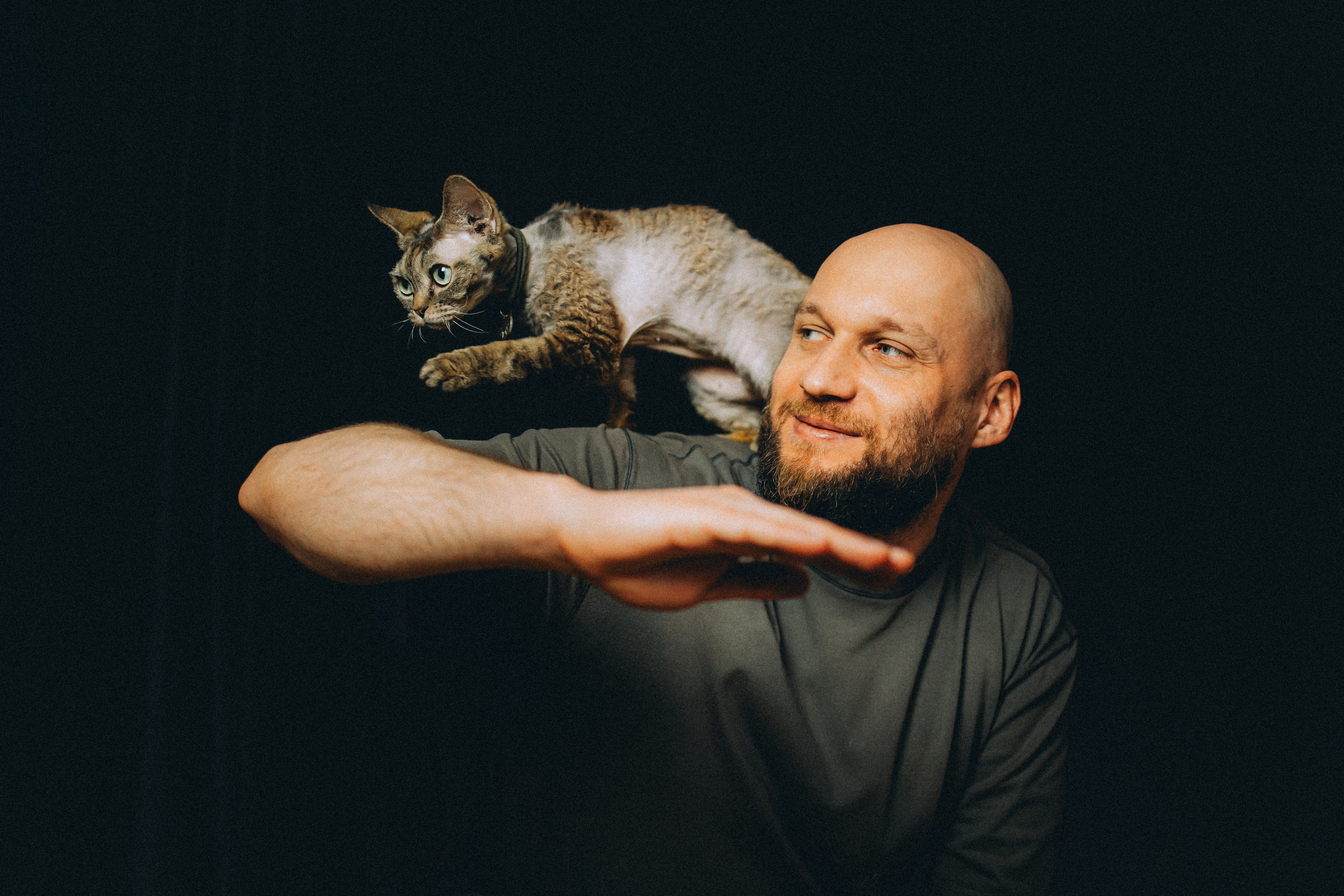 Фотосессия Ковшика и Гречки