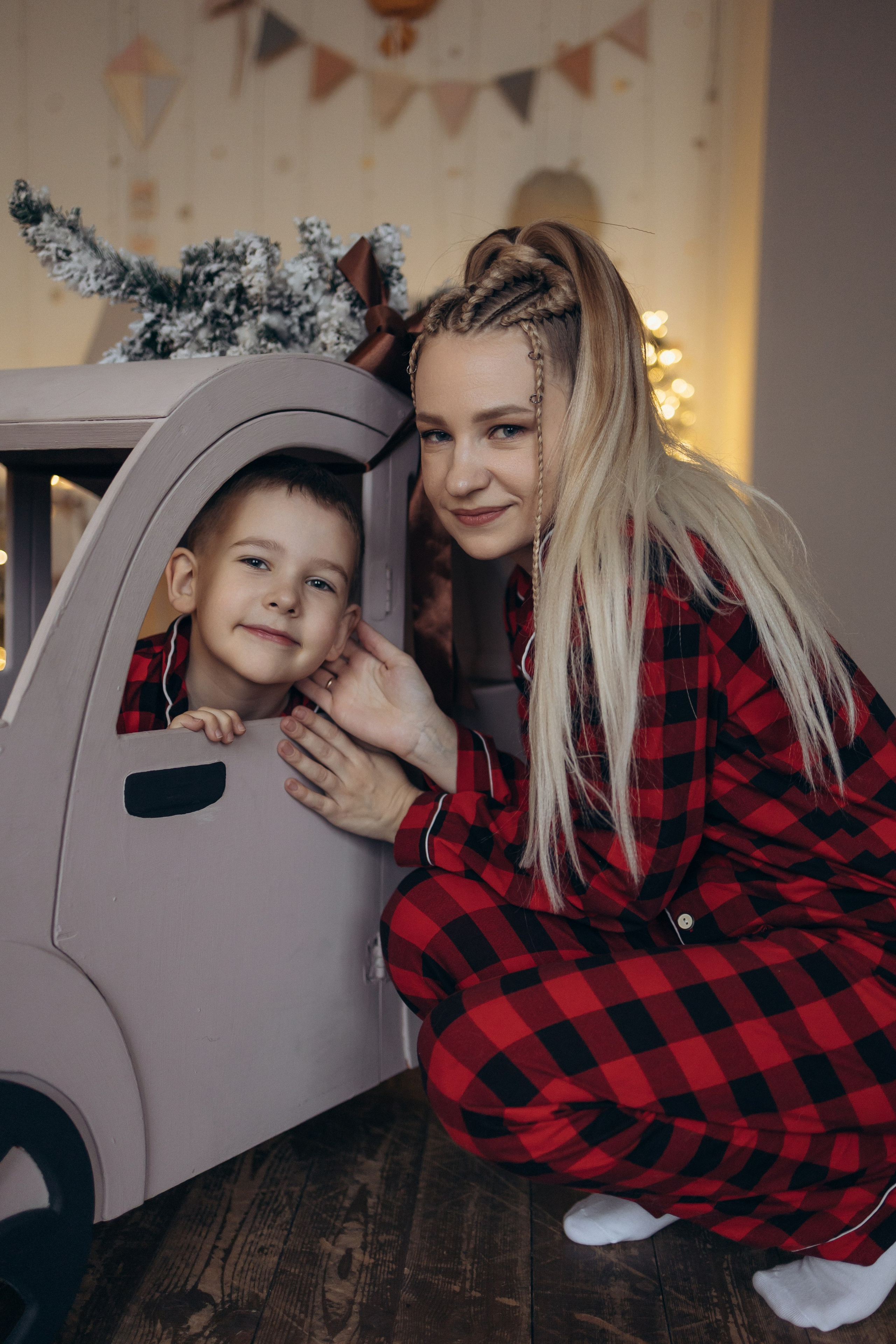 Новый год в красных пижамах. Свадебный фотограф в Тольятти Валерия Барышкина