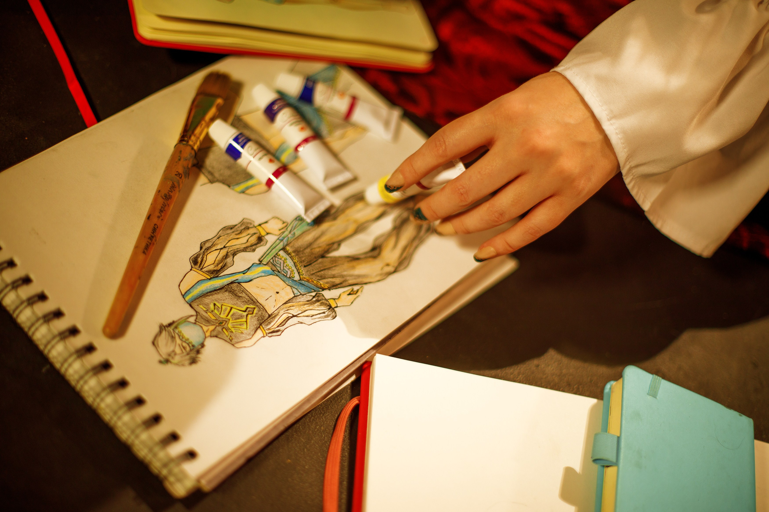 GENSHIN IMPACT: Kaveh [Paint au]. Polaroud love