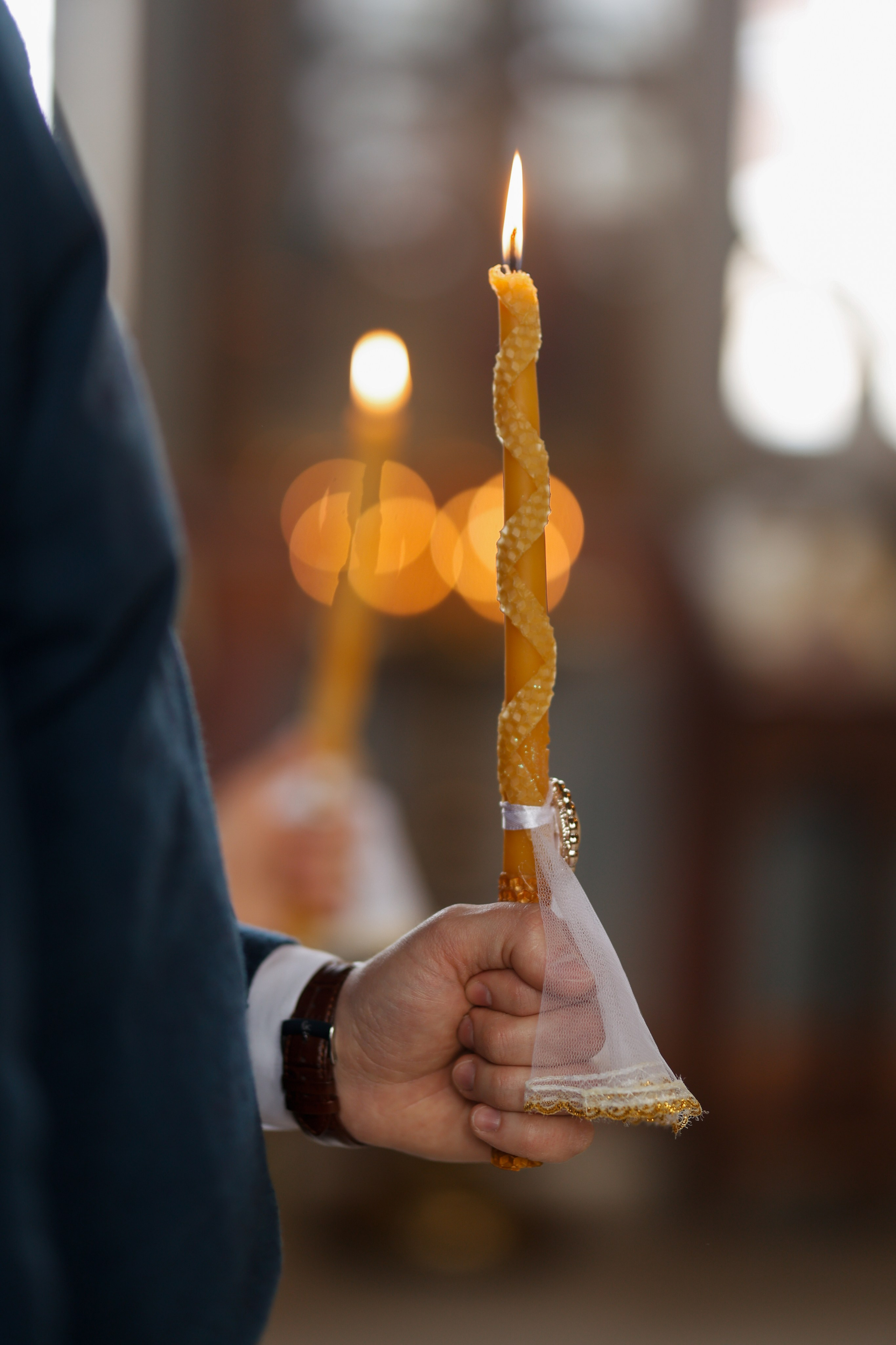 Венчание в Церкви Успения Пресвятой Богородицы в Химках. Фотограф Анастасия Залевская