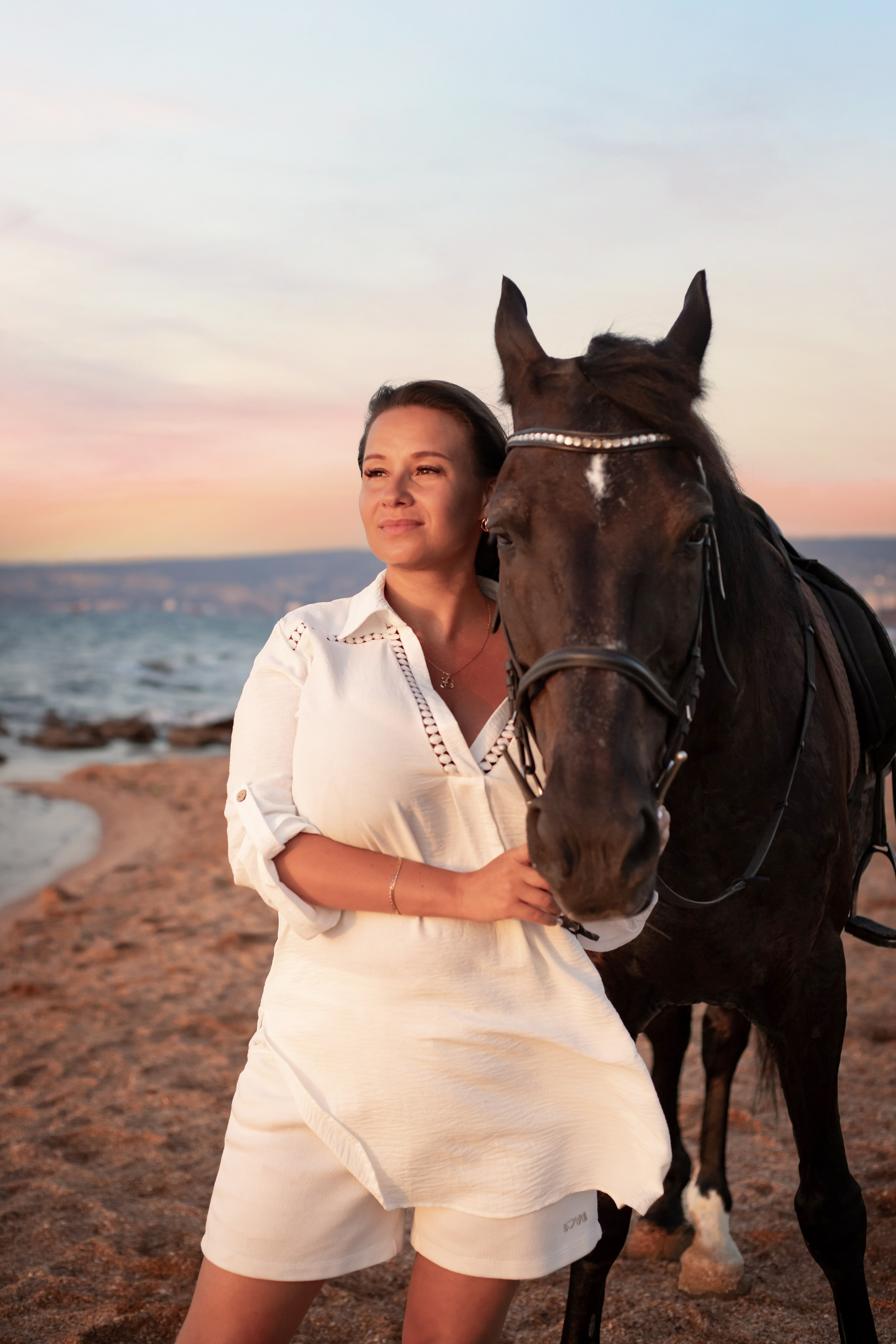 Фотосессия на море с лошадью. Фотограф в Феодосии Наталья Булгакова