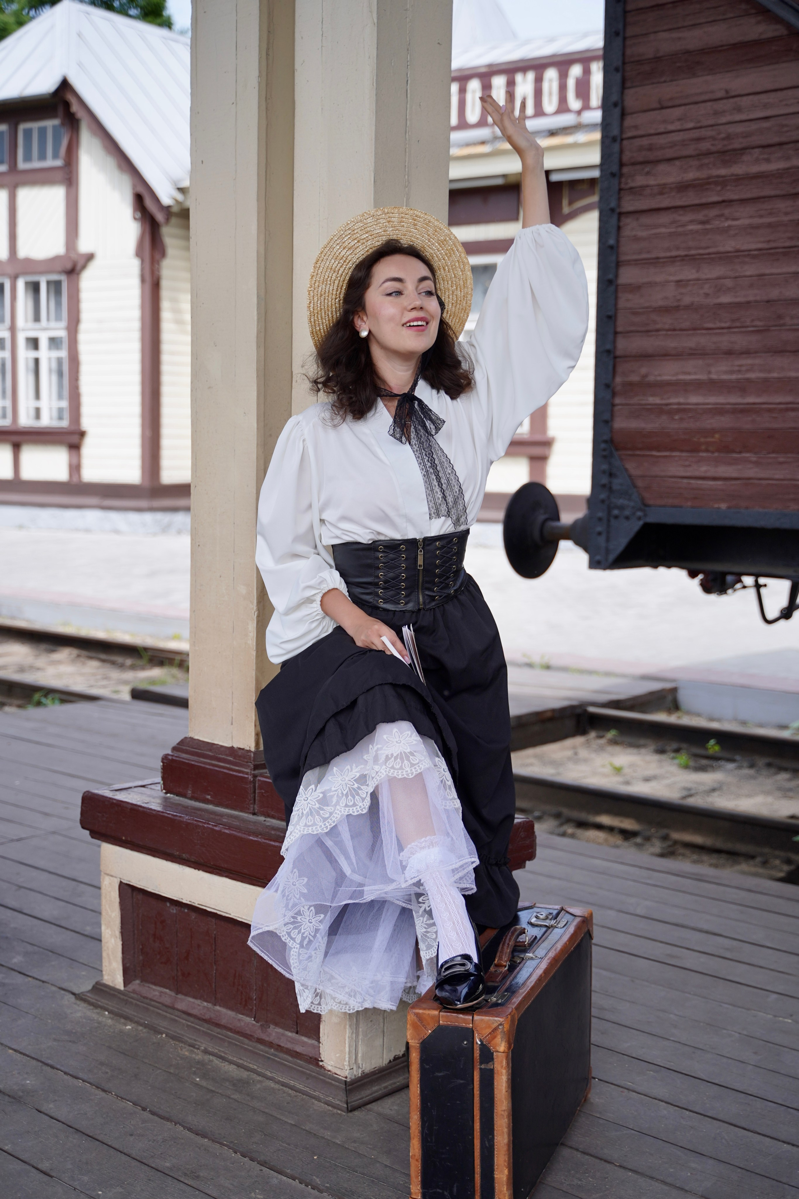 Стилизованная фотосъемка в историческом костюме. Фотограф Елена Храмова