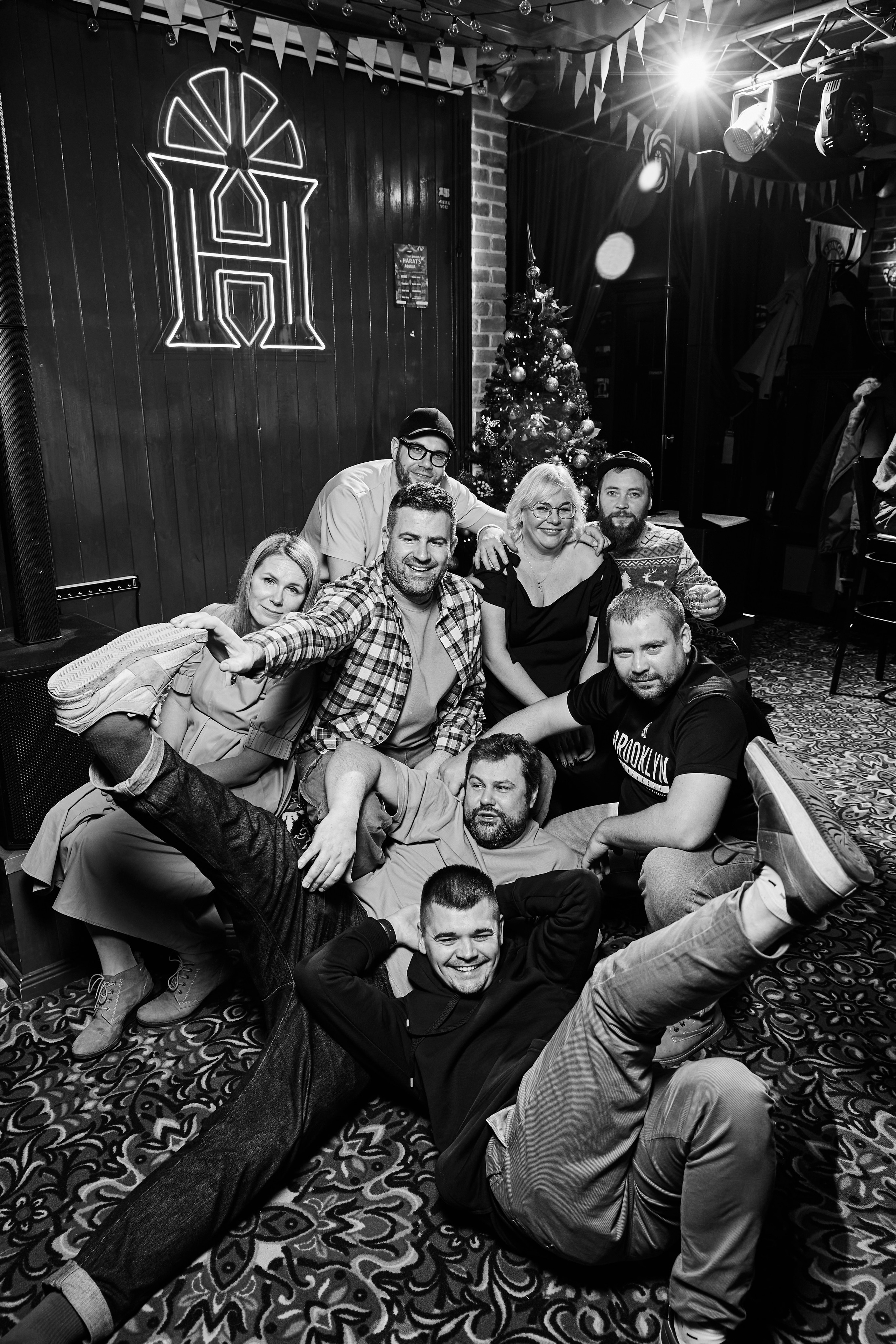 Новогодние выходные в Harat’s pub. Фотограф Александра Иванова