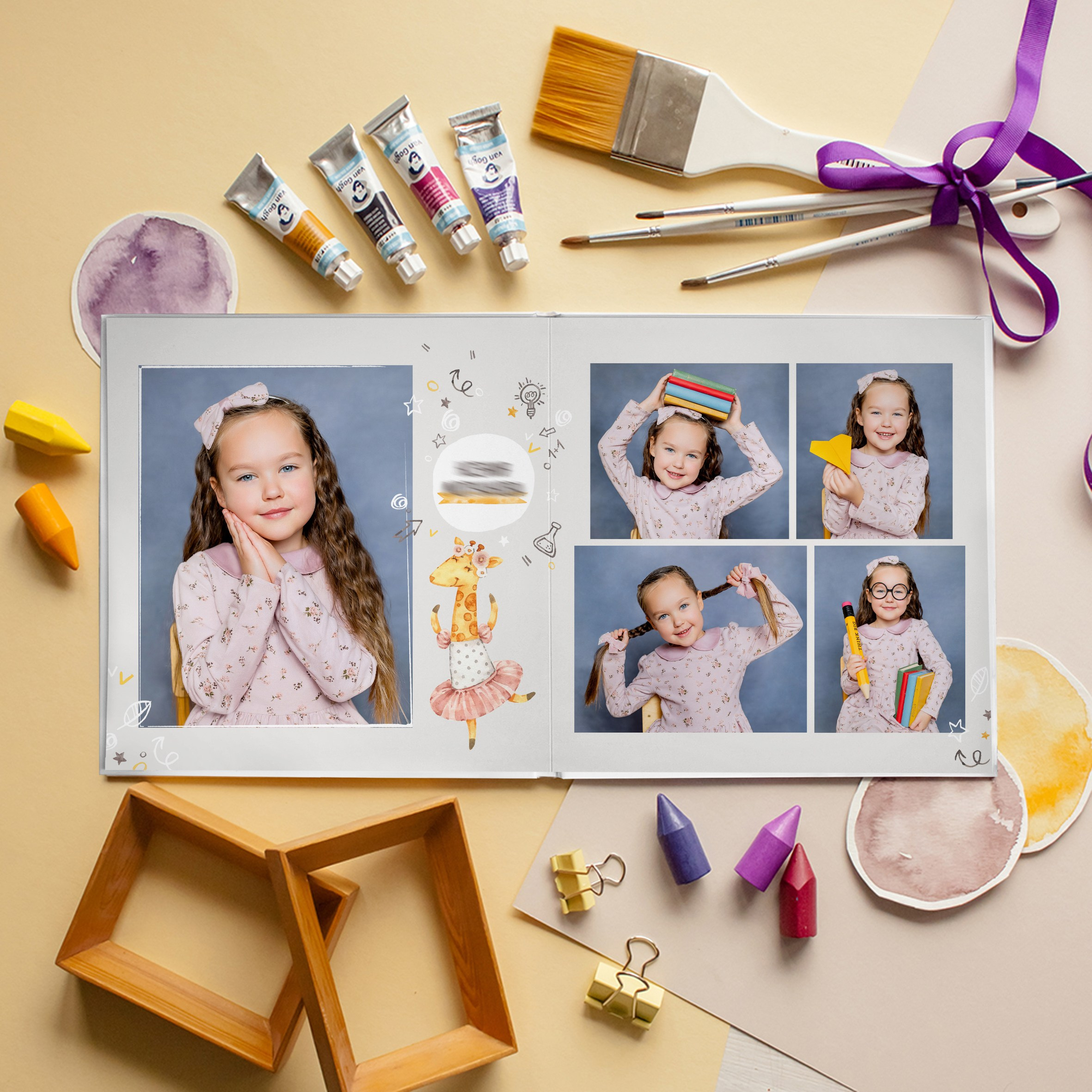 Примеры выпускных альбомов 5 разворотов. Выпускные альбомы в Зеленограде, Москве и МО