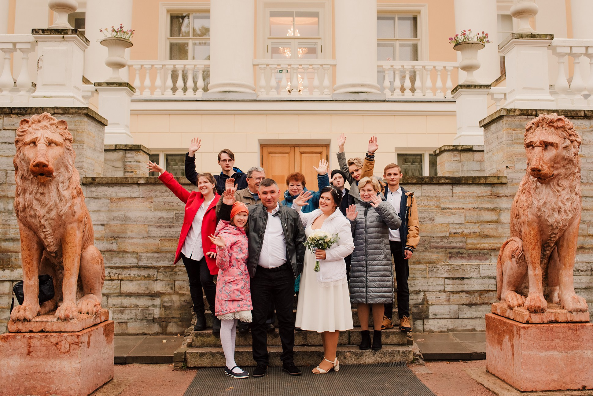 Анна и Сергей. Осень в Пушкине. Семейный и Свадебный фотограф. Санкт-Петербург. Пушкин