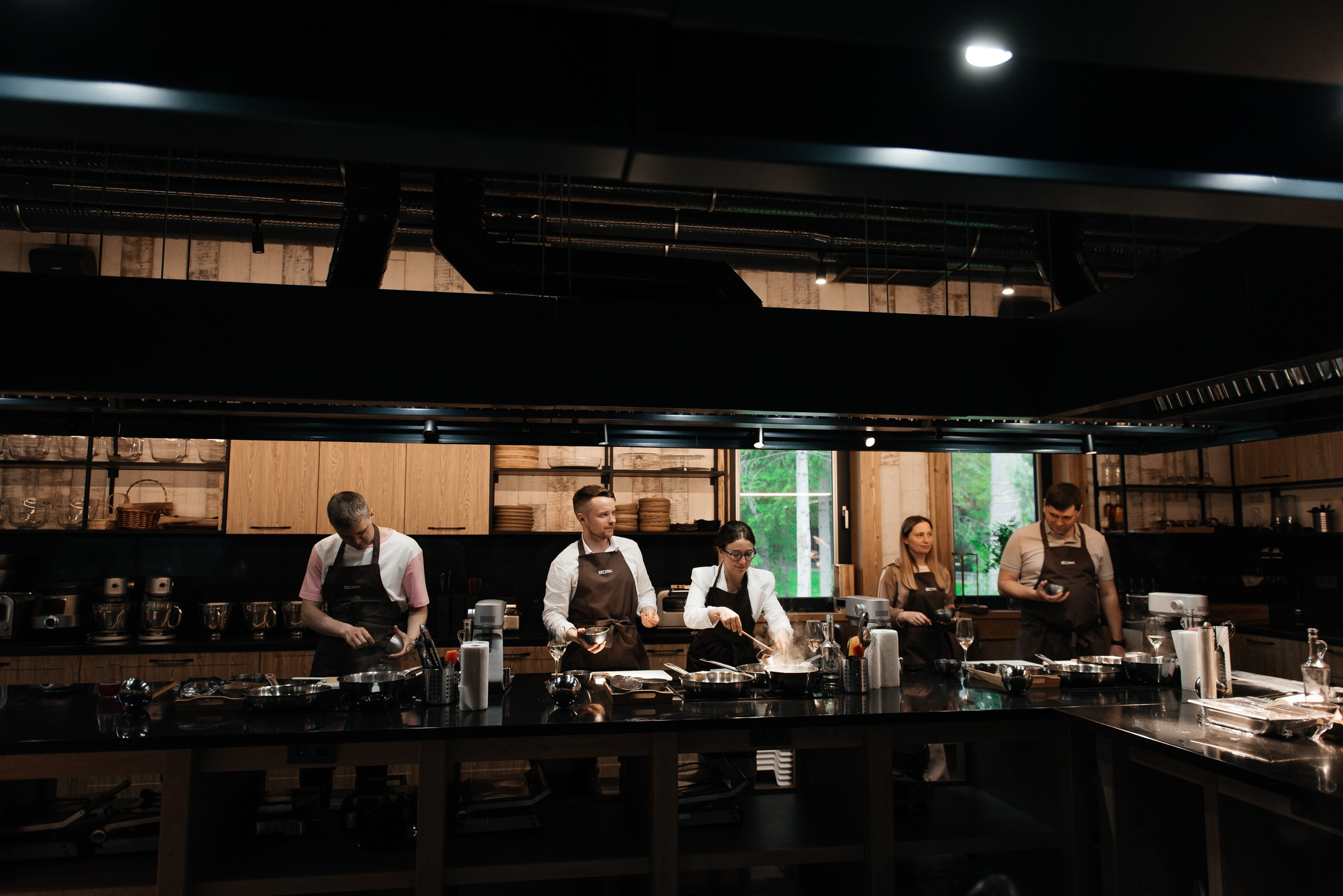 свадебный ужин в ресторане Чаща в Охта парке