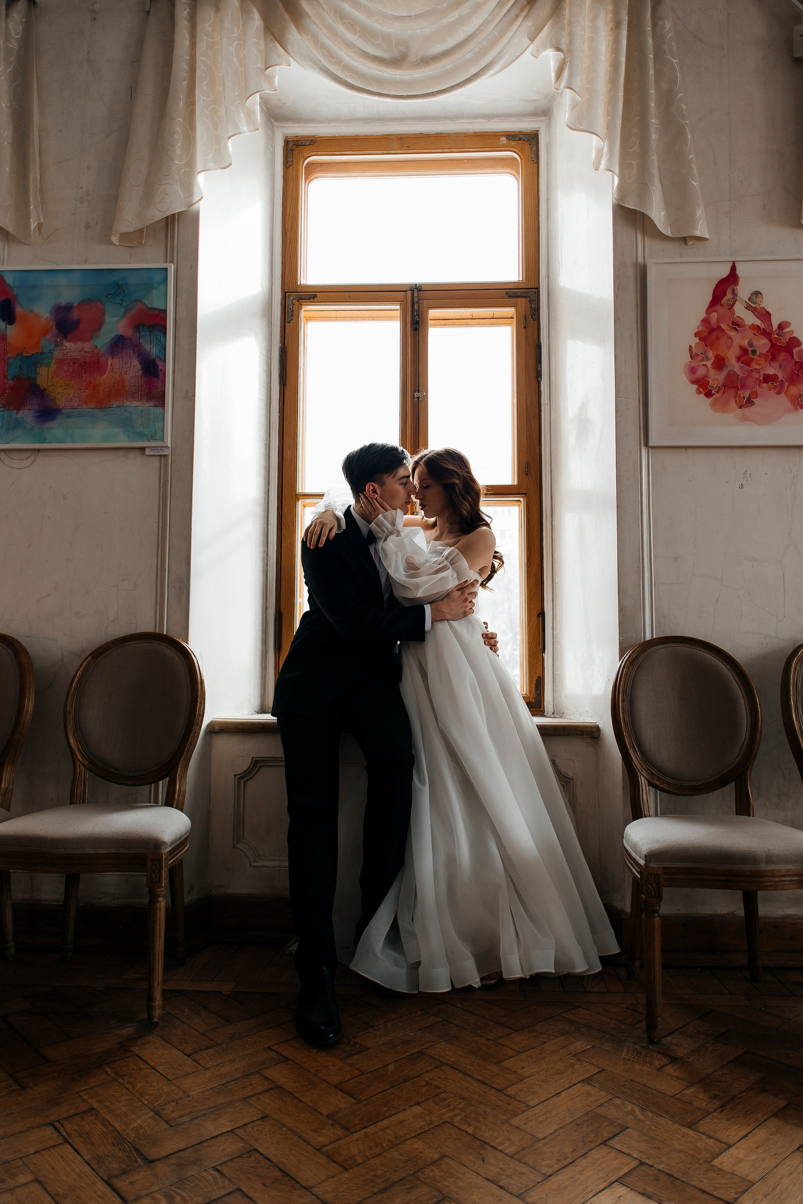 Мария и Александр (съемка в библиотеке). Фотограф в Москве Екатерина Потапова