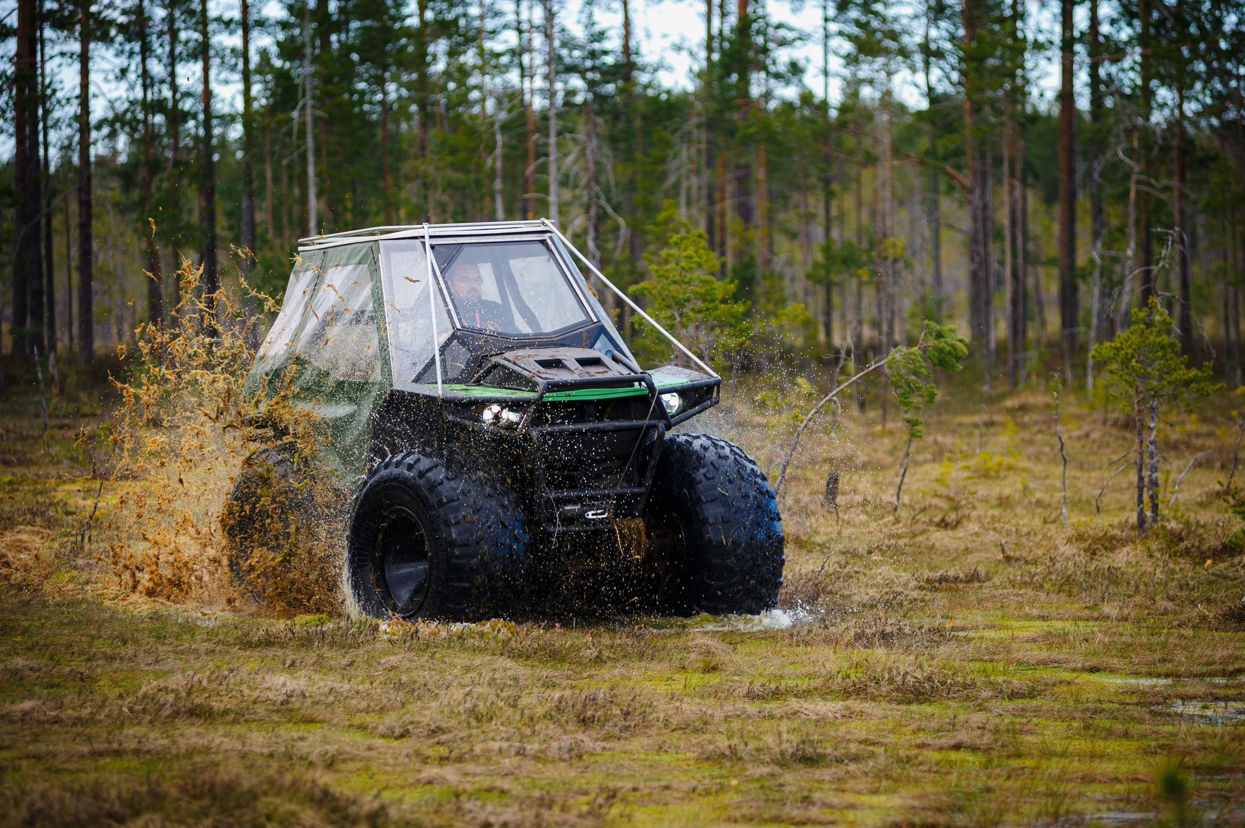 Ленинград-трофи 2024 — Вездеход Секач промо. Фотограф Алексей Алексеев