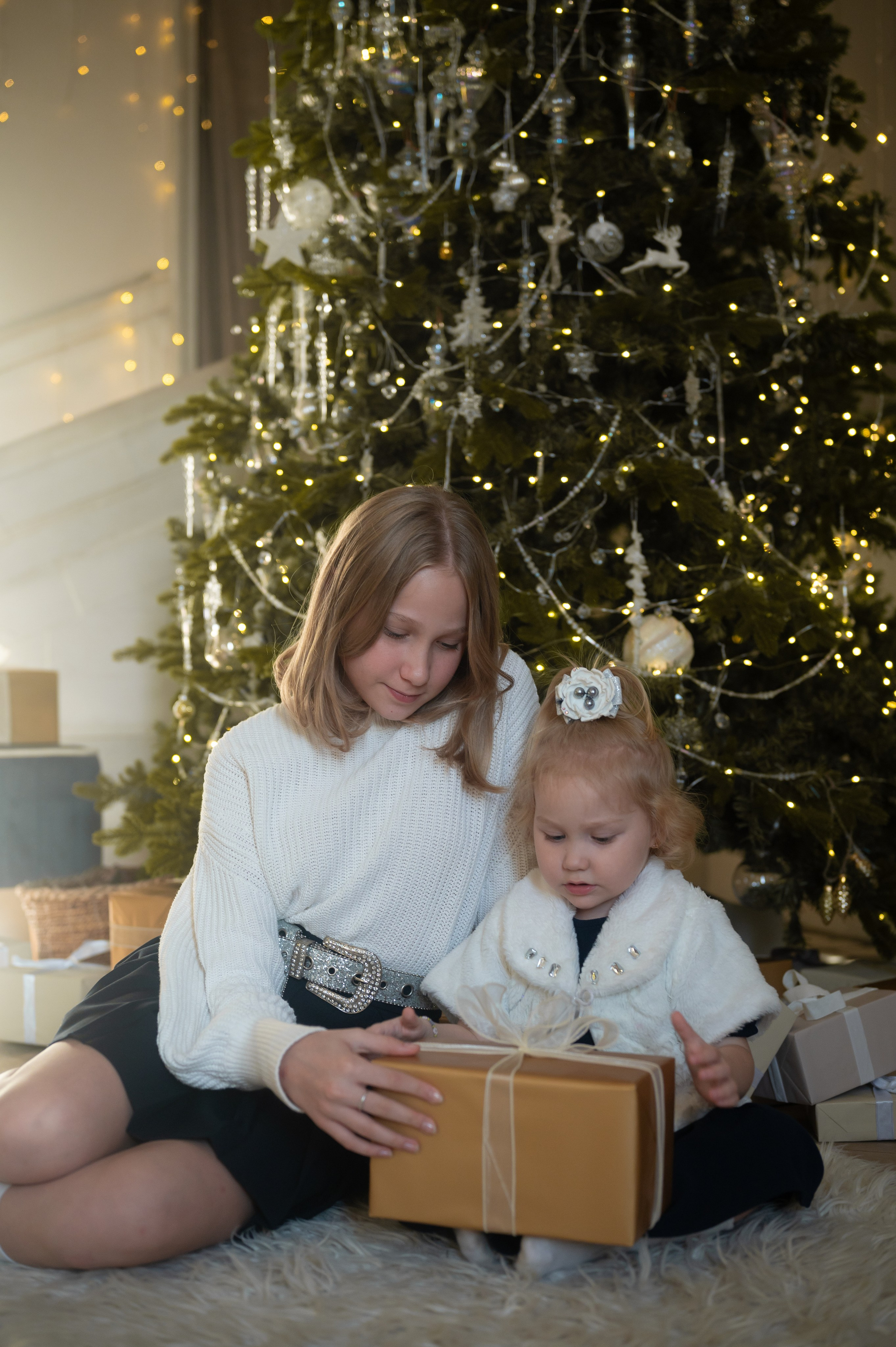 Фотостудия «Файн-арт» Новый год 2024-25. Фотограф новорожденных, семейный детский в Тюмени Татьяна Морозова