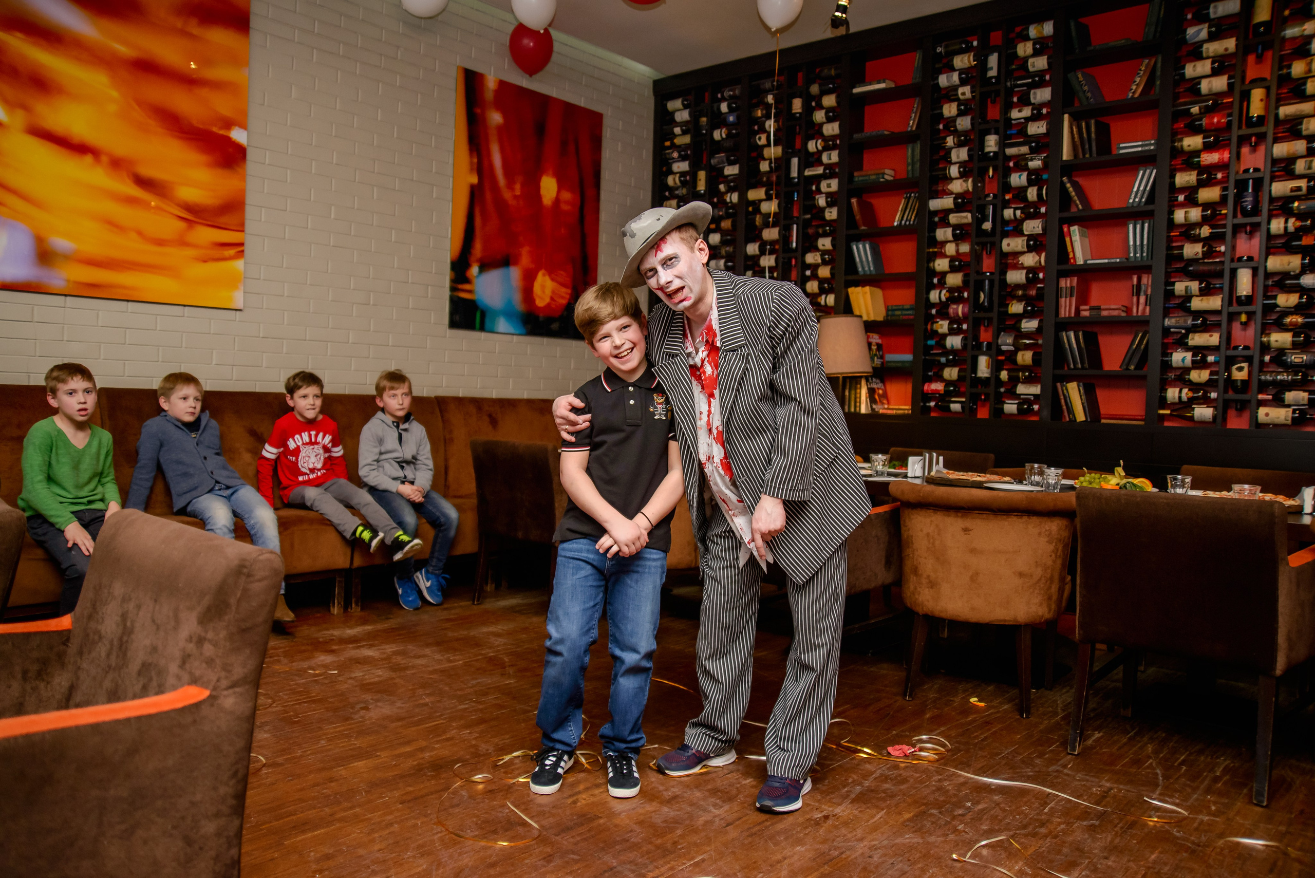 Детский день рождения в ресторане