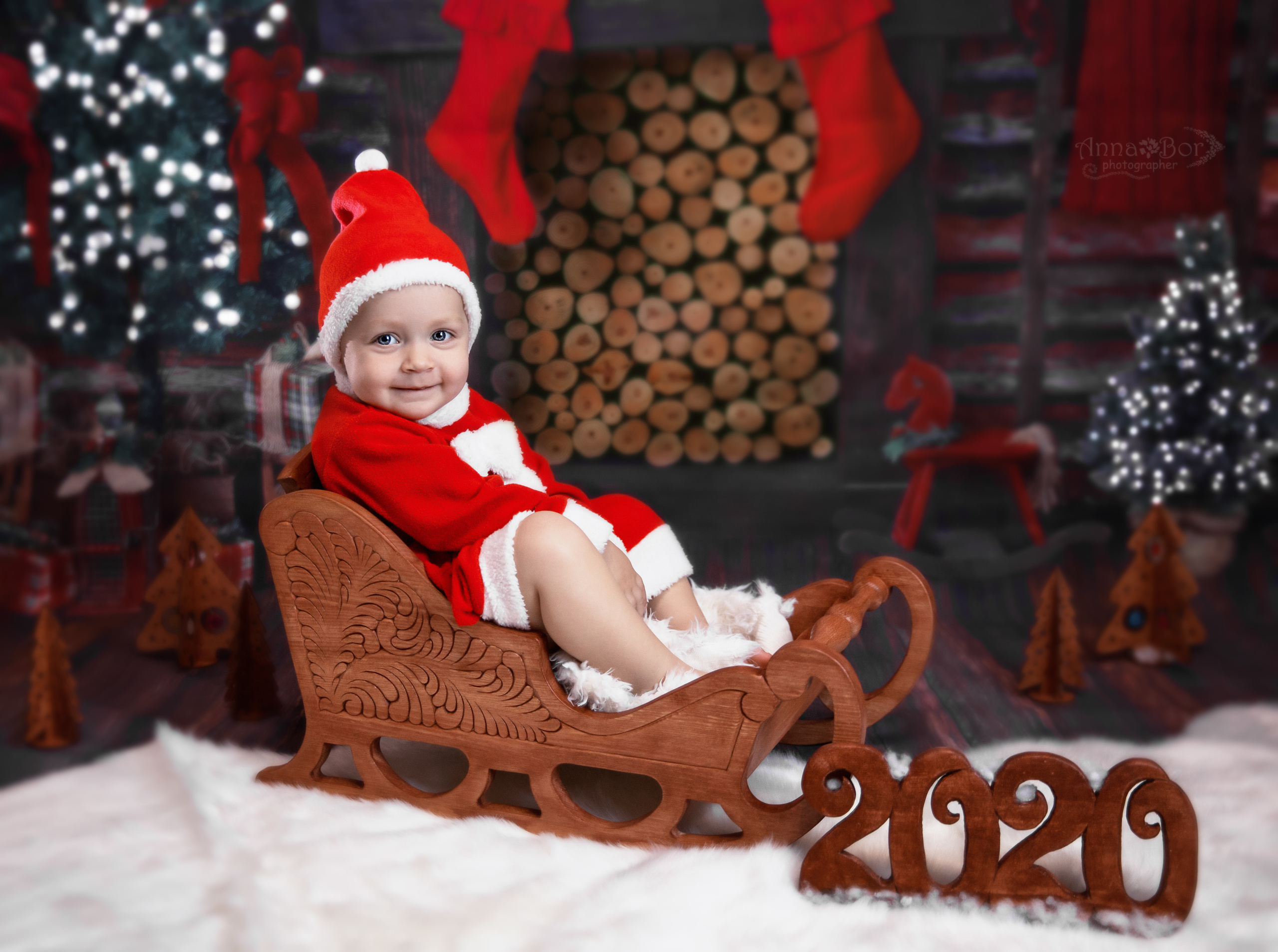 Фотопроект НОВОГОДНИЙ. Фотограф новорожденных, детей до года и беременных в Симферополе