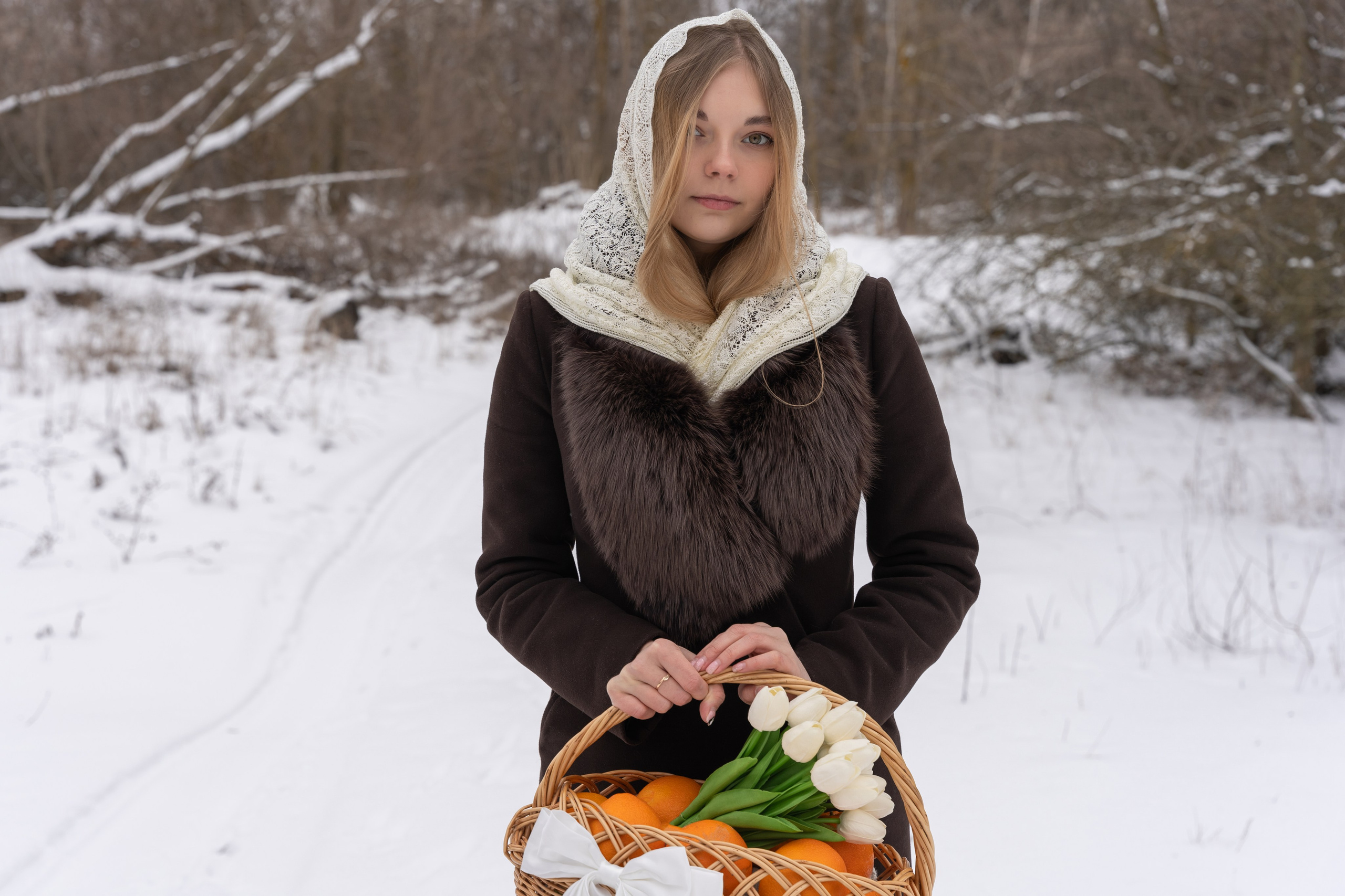 Маша. Два образа одной зимы. Фотограф |Ленинск, Волжский, Волгоград| Наталья Савилова